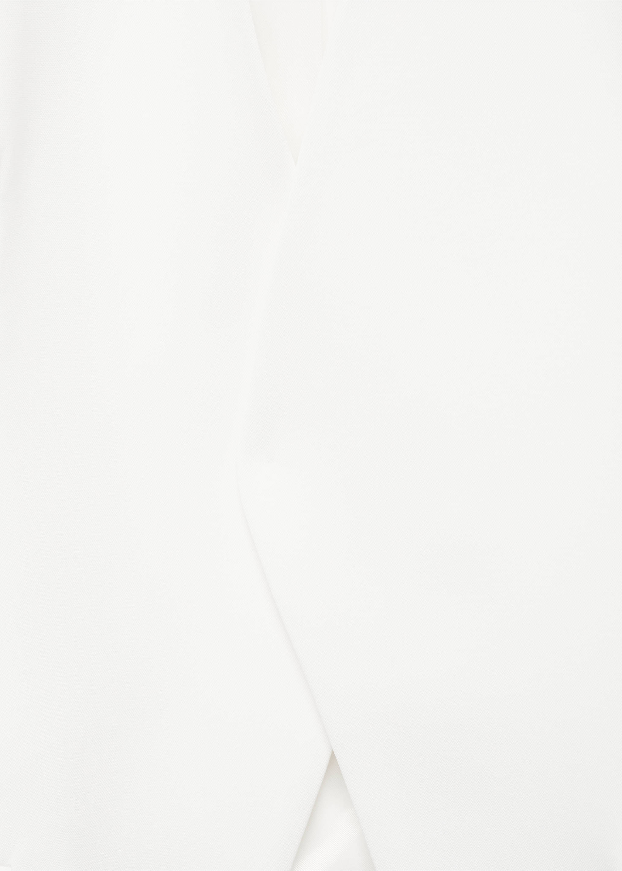 Blazer costume croisé - Détail de l'article 8, Blanc. Ref: 17044147-00.