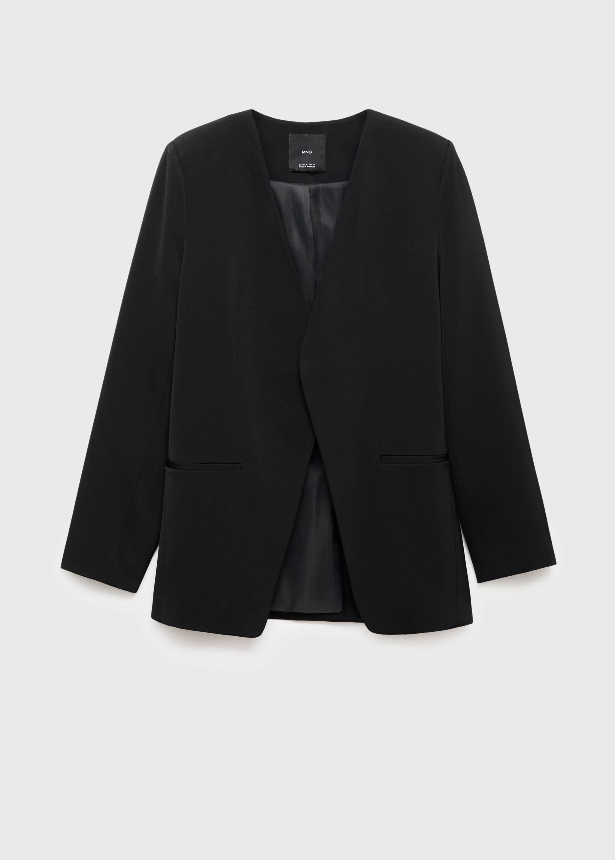 Double-breasted suit blazer - Article without model