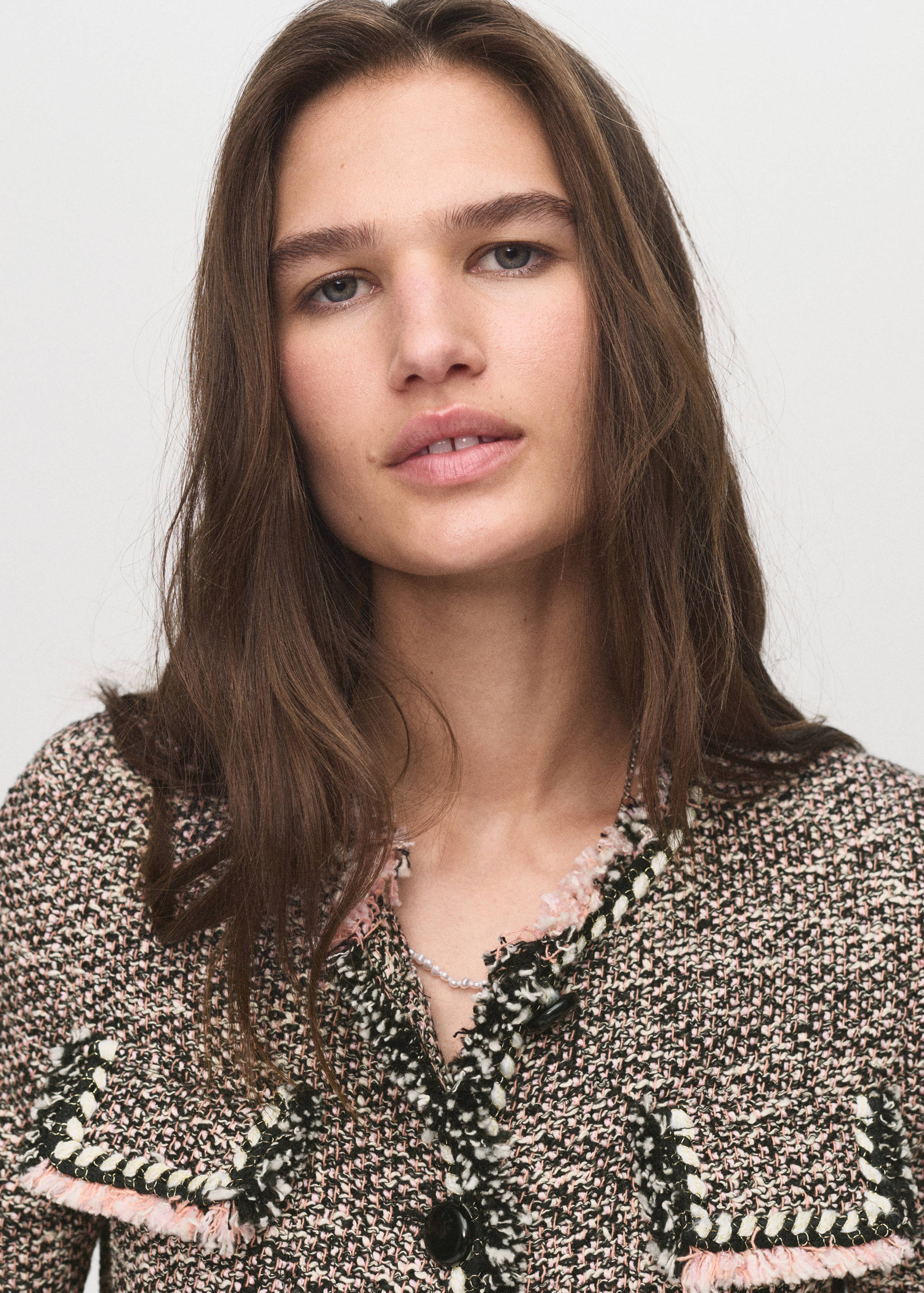 Veste en tweed à poches - Détail de l'article 1