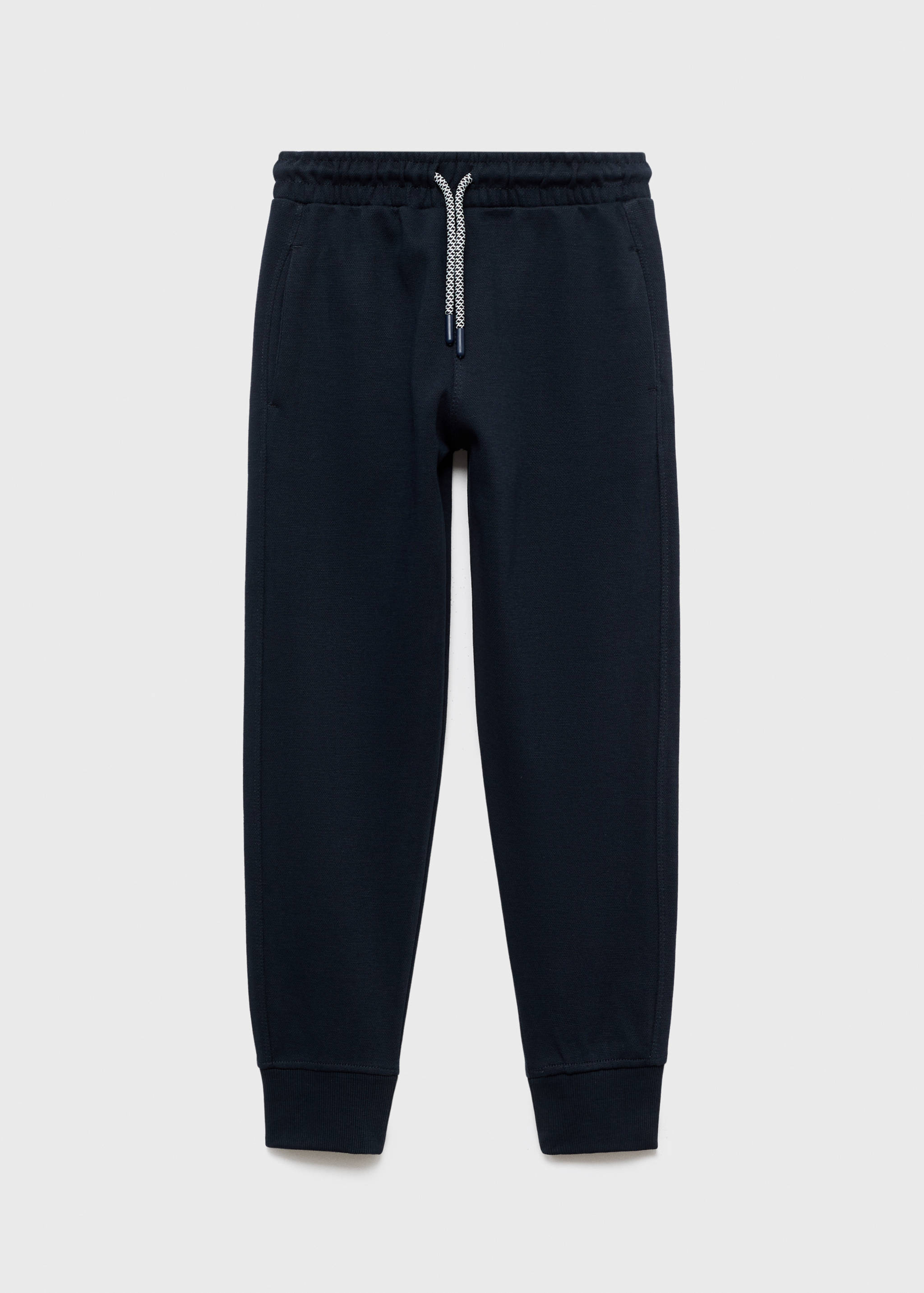 Pique jogger pants - Article without model