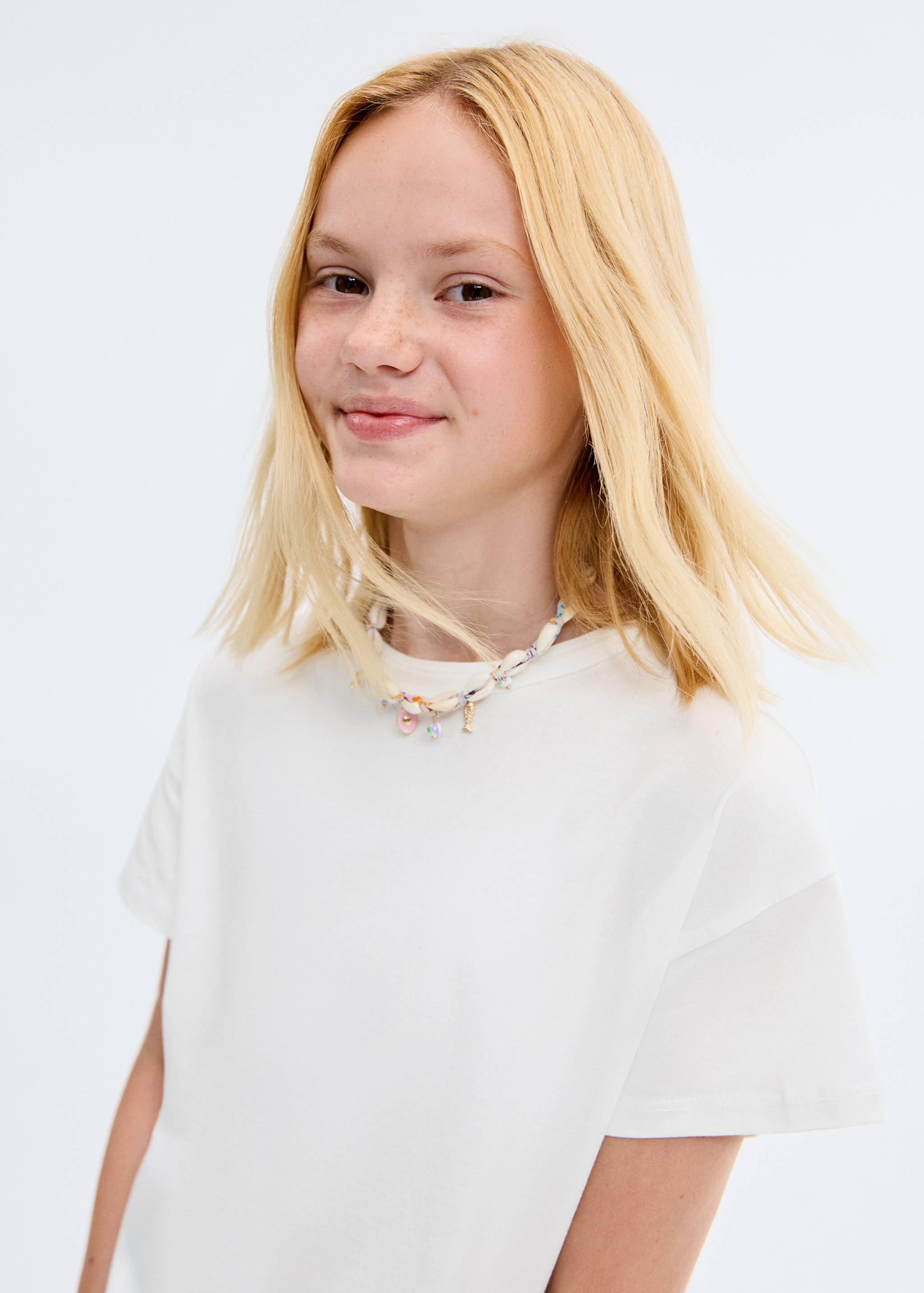 Plain cotton t-shirt - Medium plane