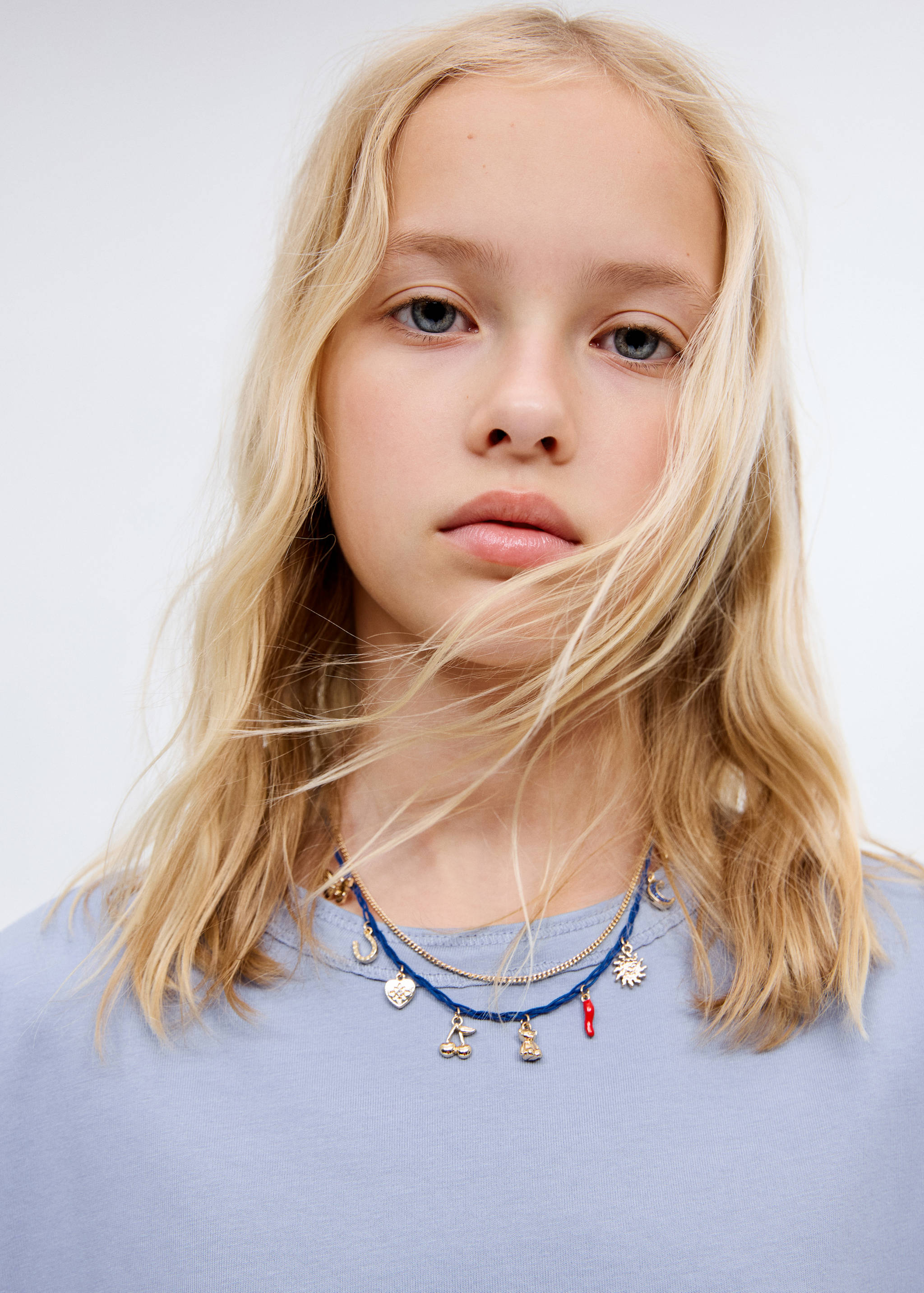 Plain cotton t-shirt - Details of the article 1