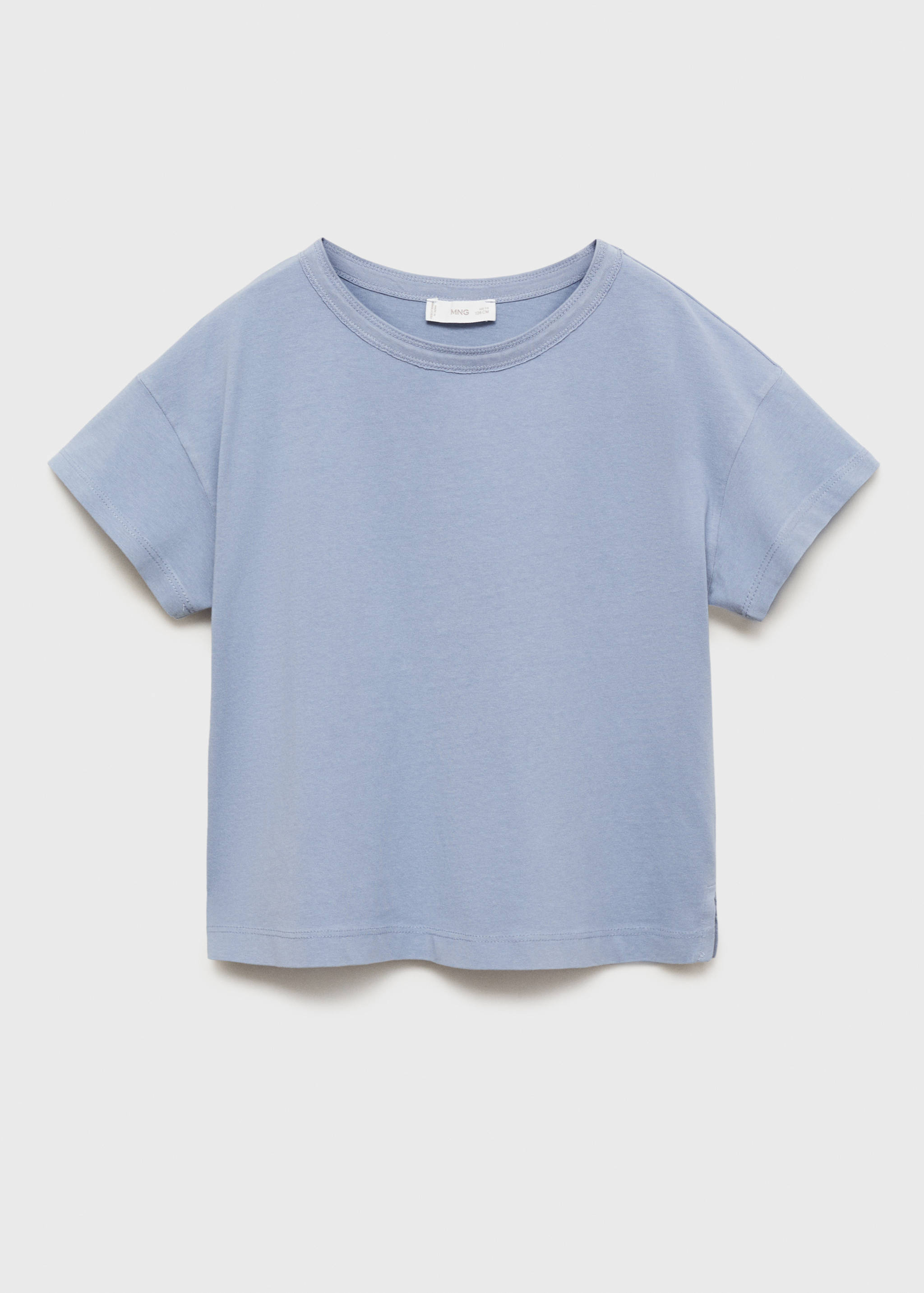 Plain cotton t-shirt - Article without model
