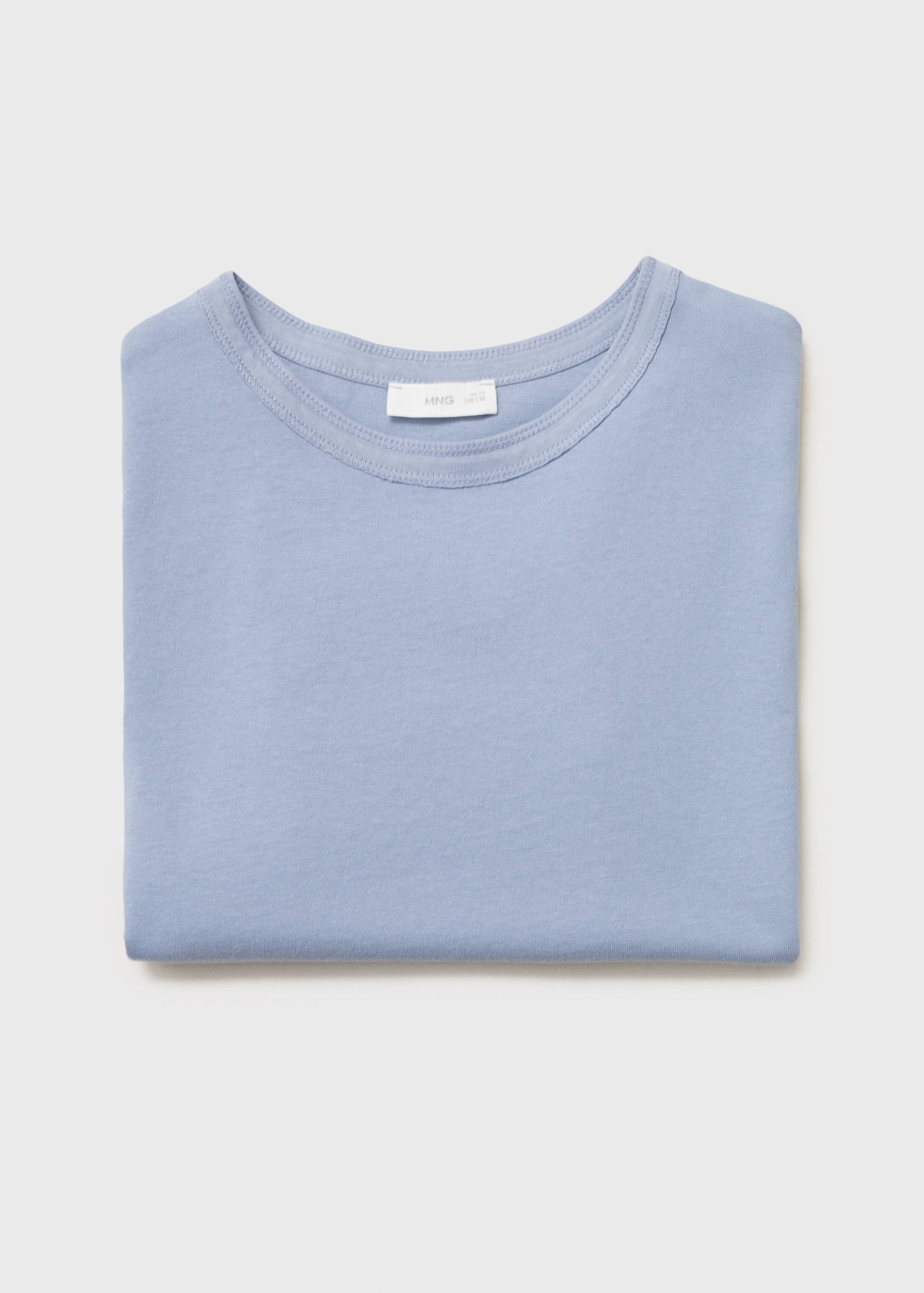 Plain cotton t-shirt - Details of the article 0