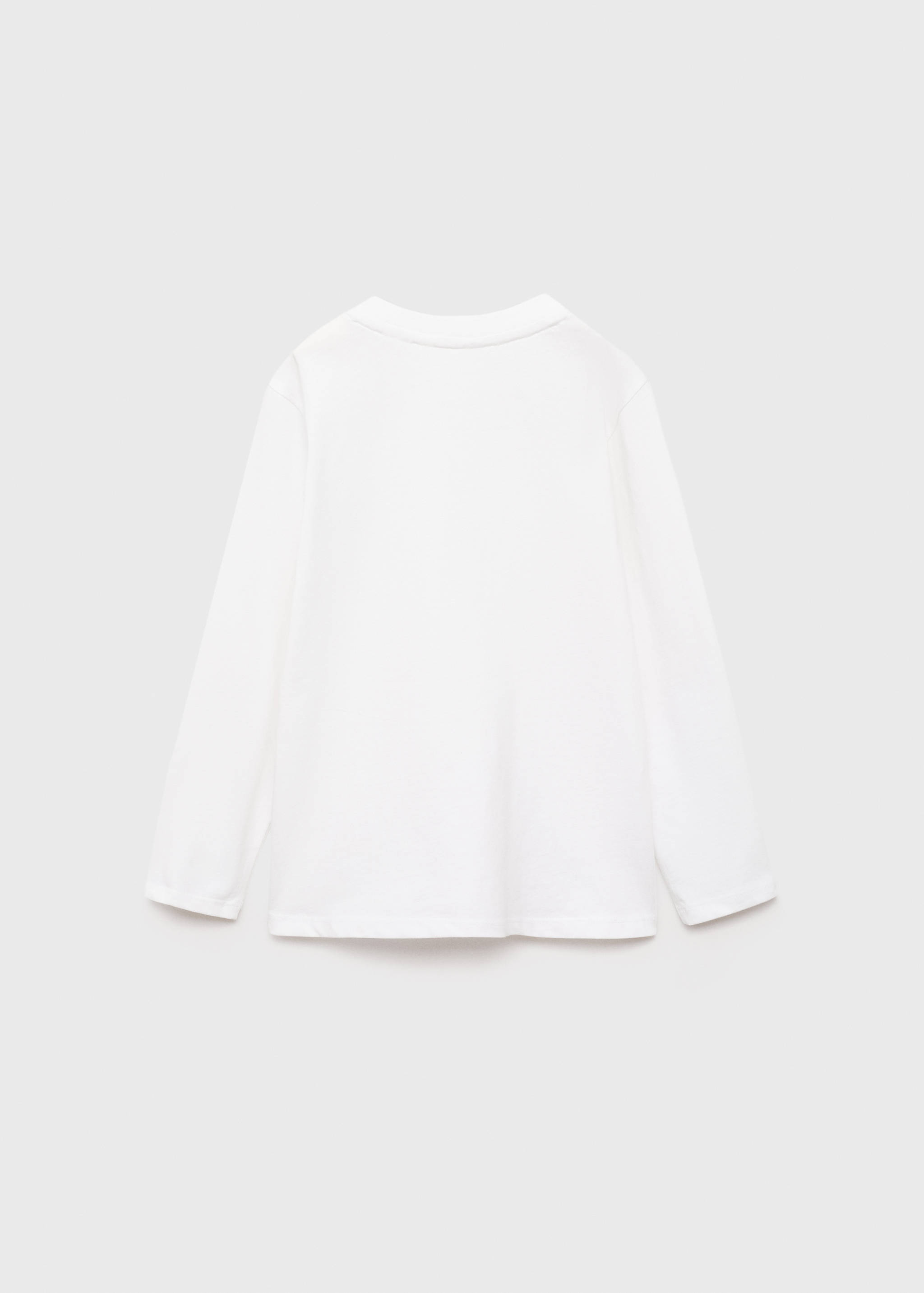 Camiseta algodón manga larga - Reverso del artículo