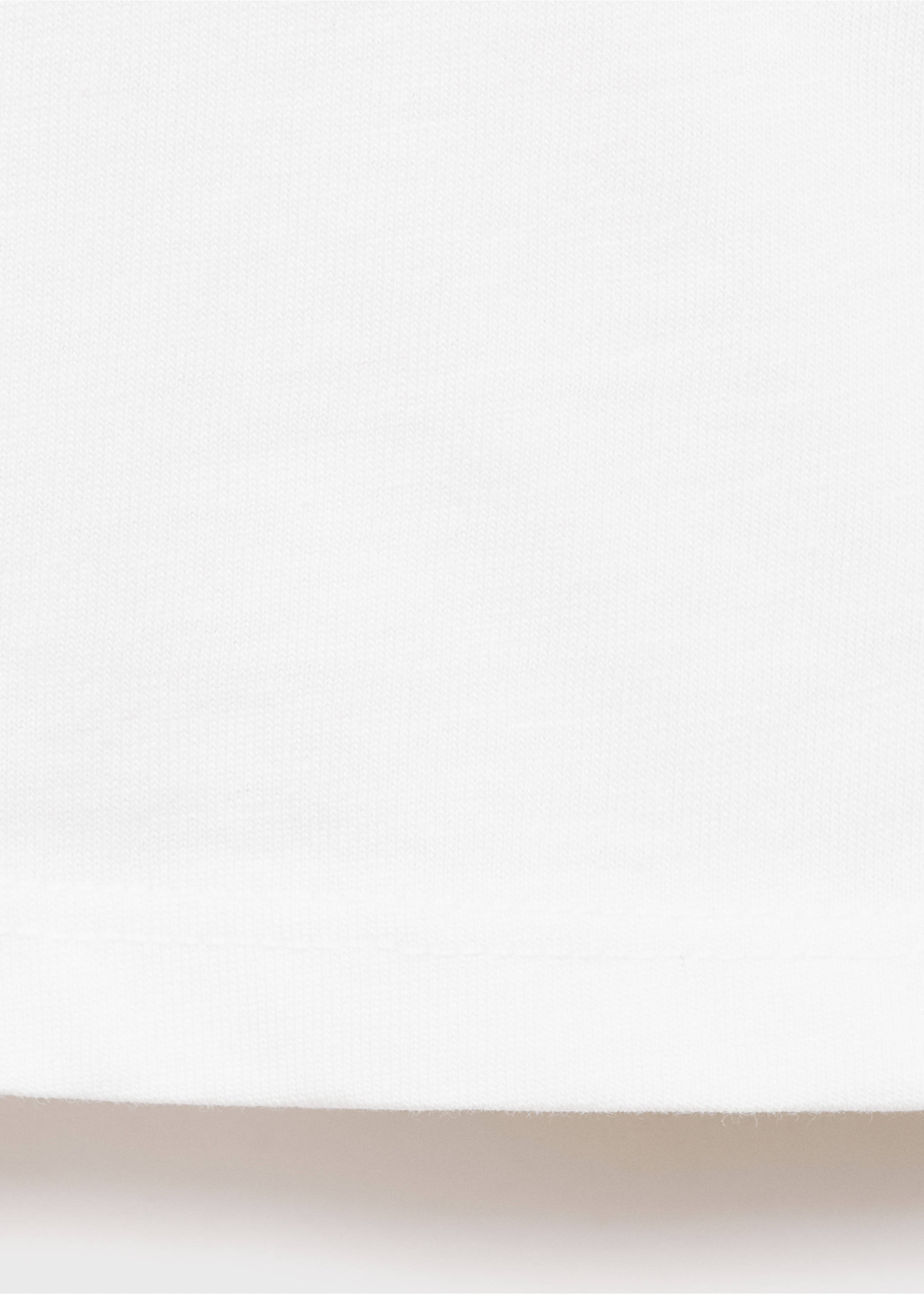 Camiseta algodón manga larga - Detalle del artículo 0, Blanco roto. Ref: 17044421-00.