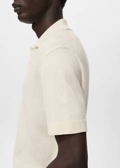 Cotton knitted polo shirt — Off White 6