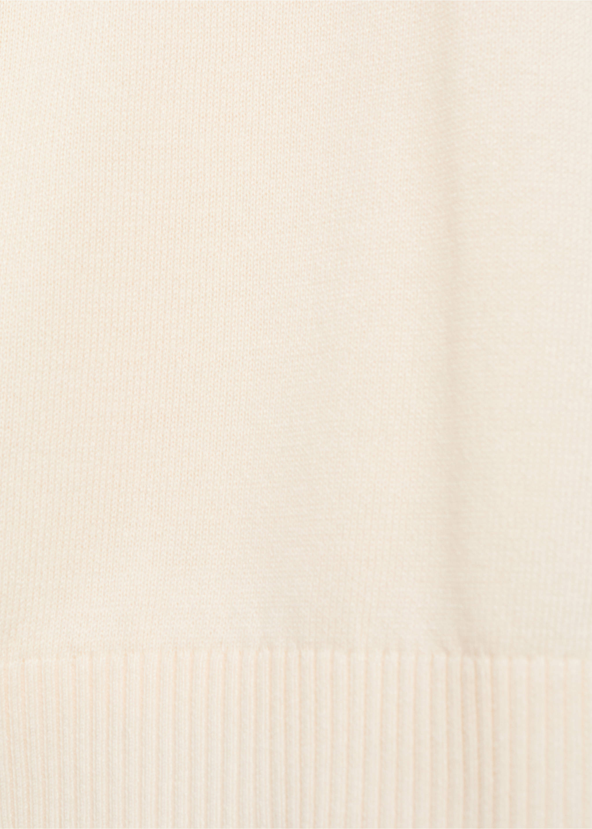 Polo punto algodón - Detalle del artículo 0, Blanco roto. Ref: 17044425-00.