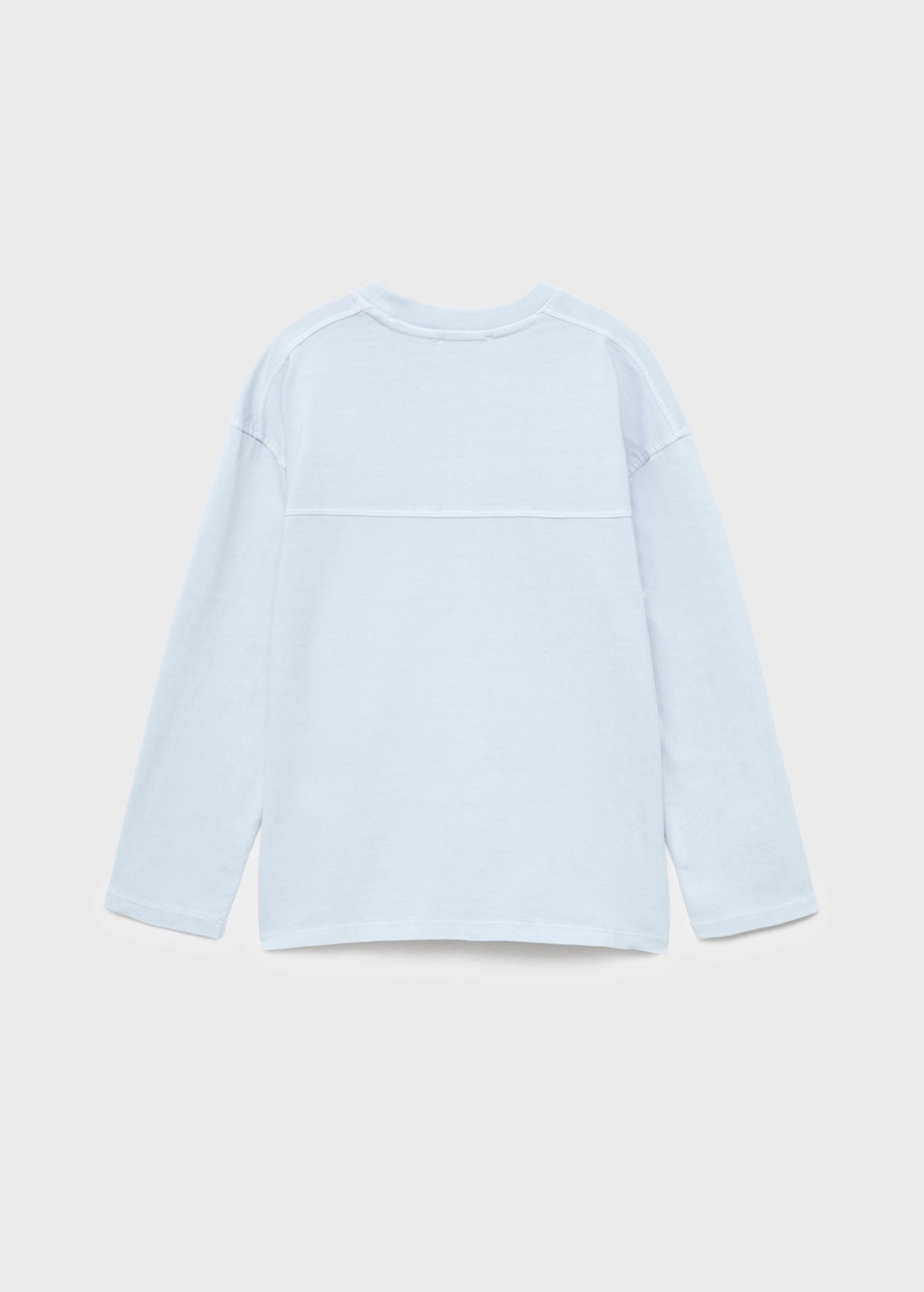 Cotton sewing t-shirt - Reverse of the article