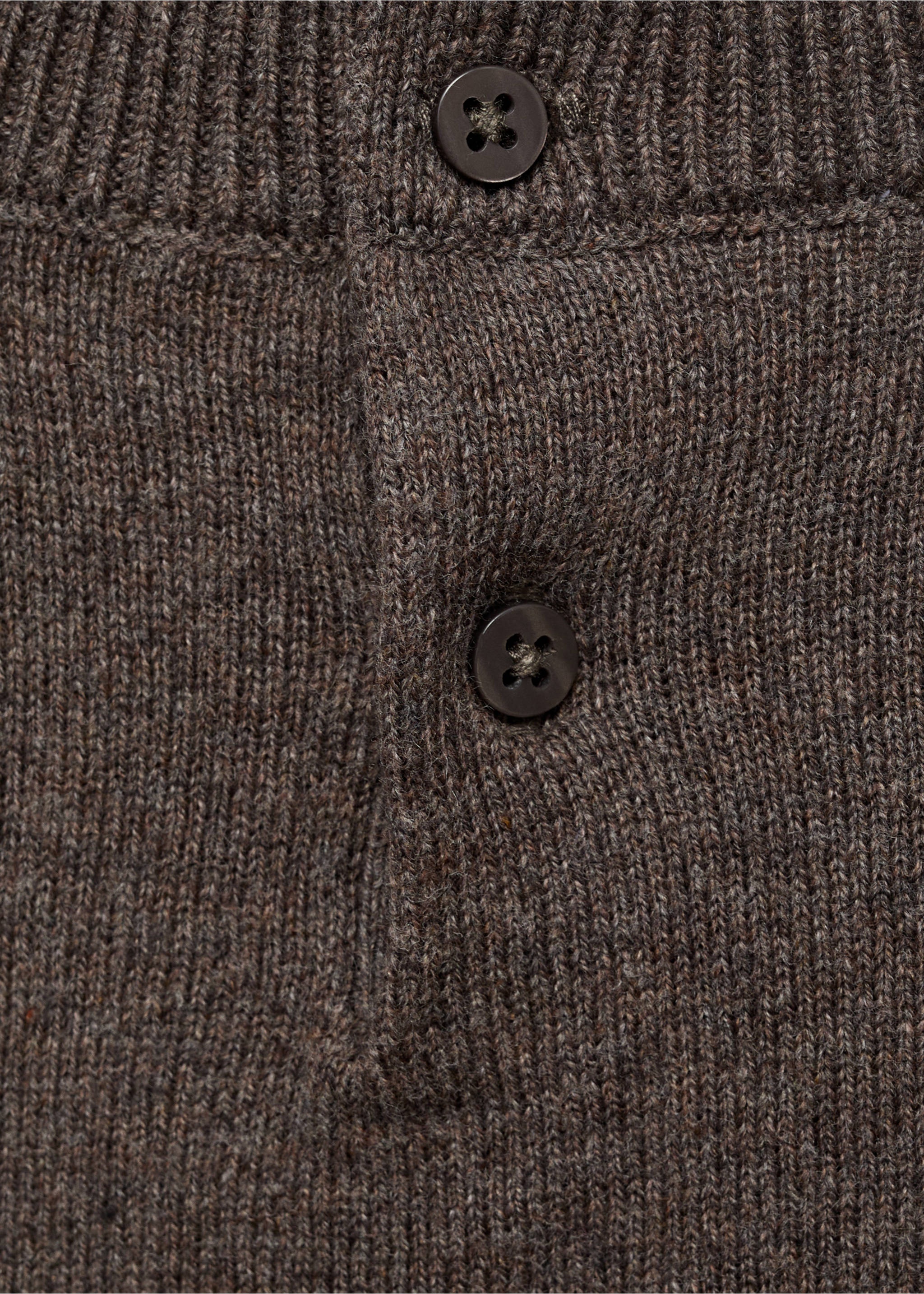 Pull-over maille volants - Détail de l'article 8, Marron. Ref: 17044432-00.