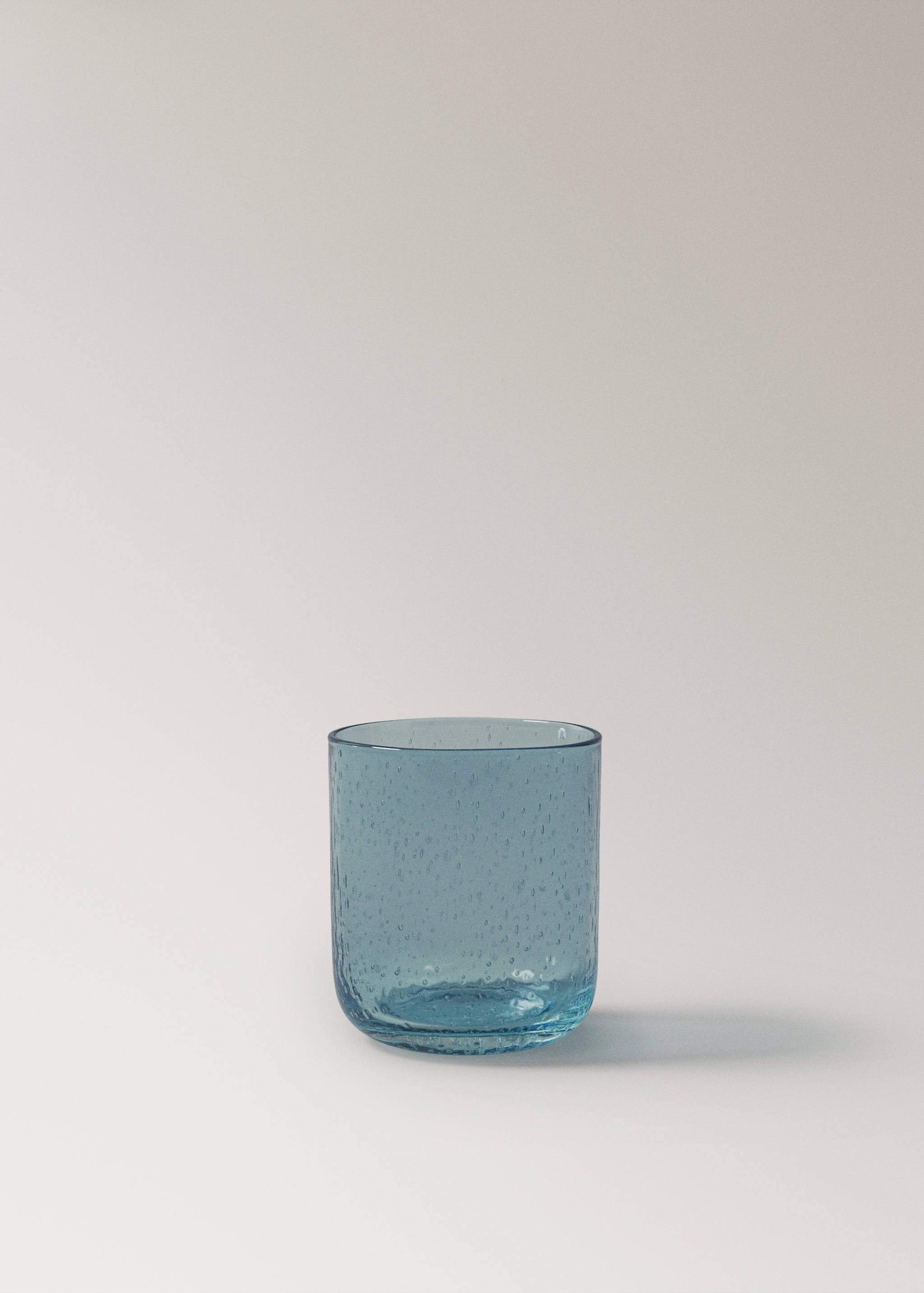 Bubble-design glass vase - Article without model