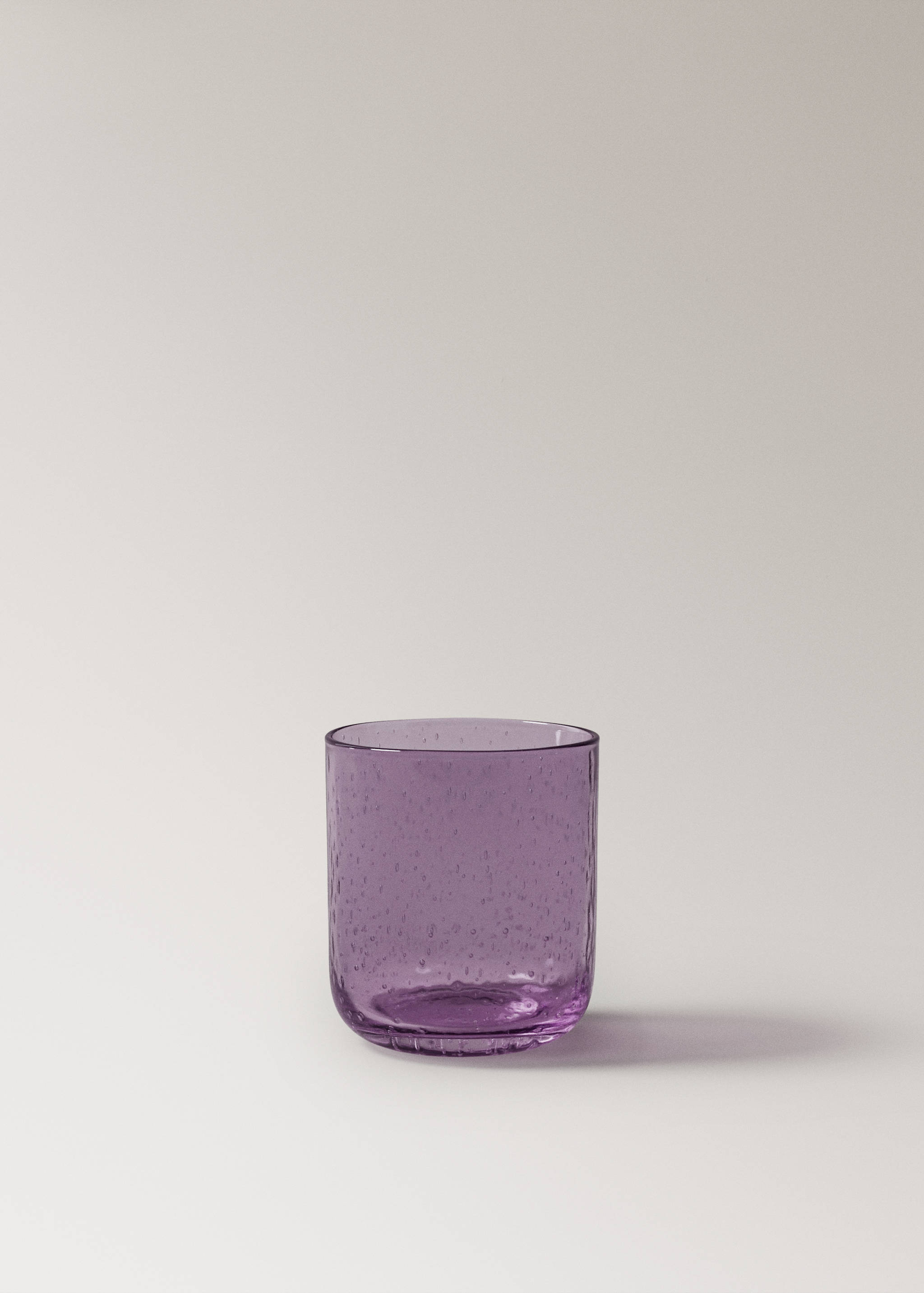 Bubble-design glass vase - Article without model