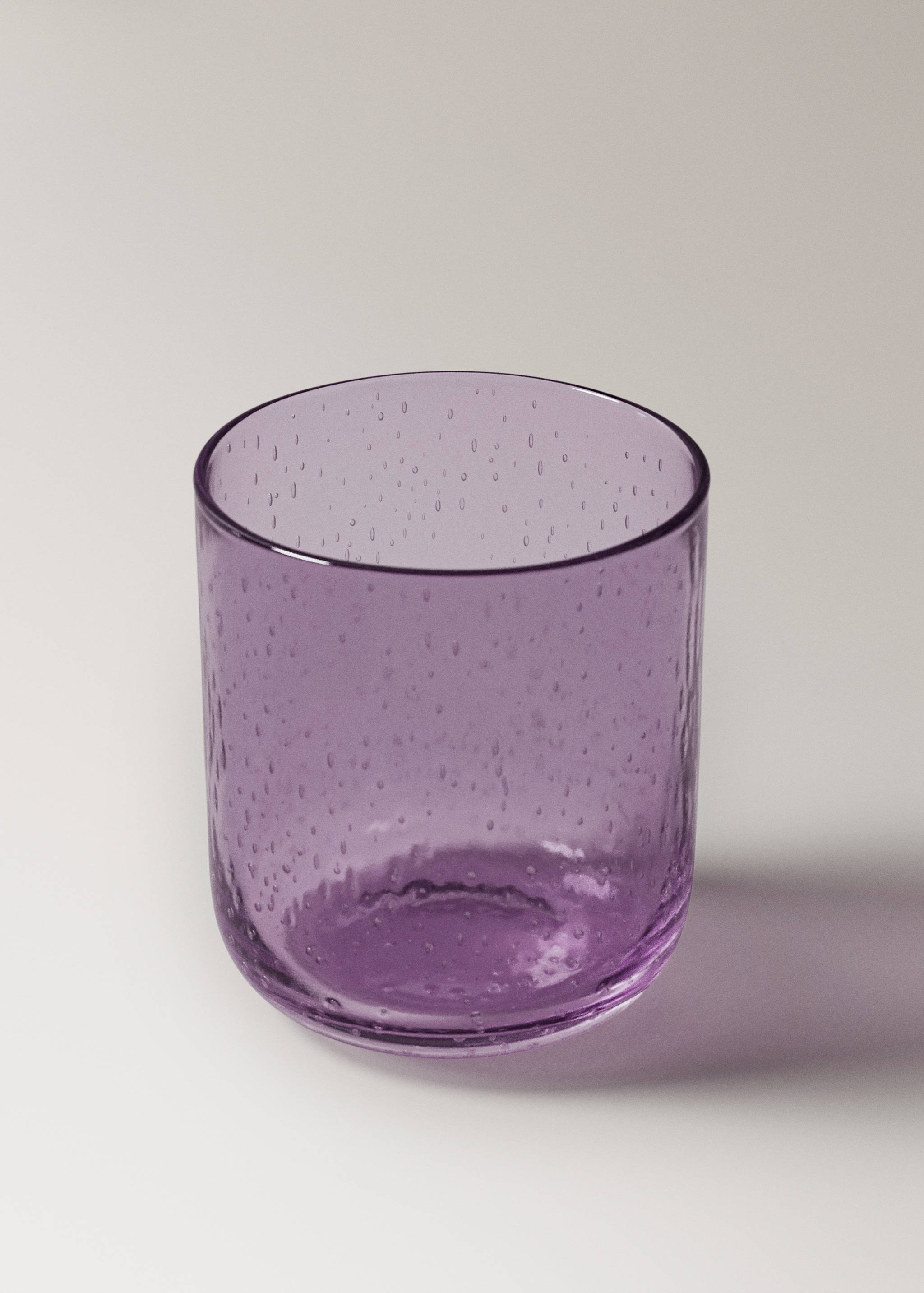 Bubble-design glass vase - Details of the article 1