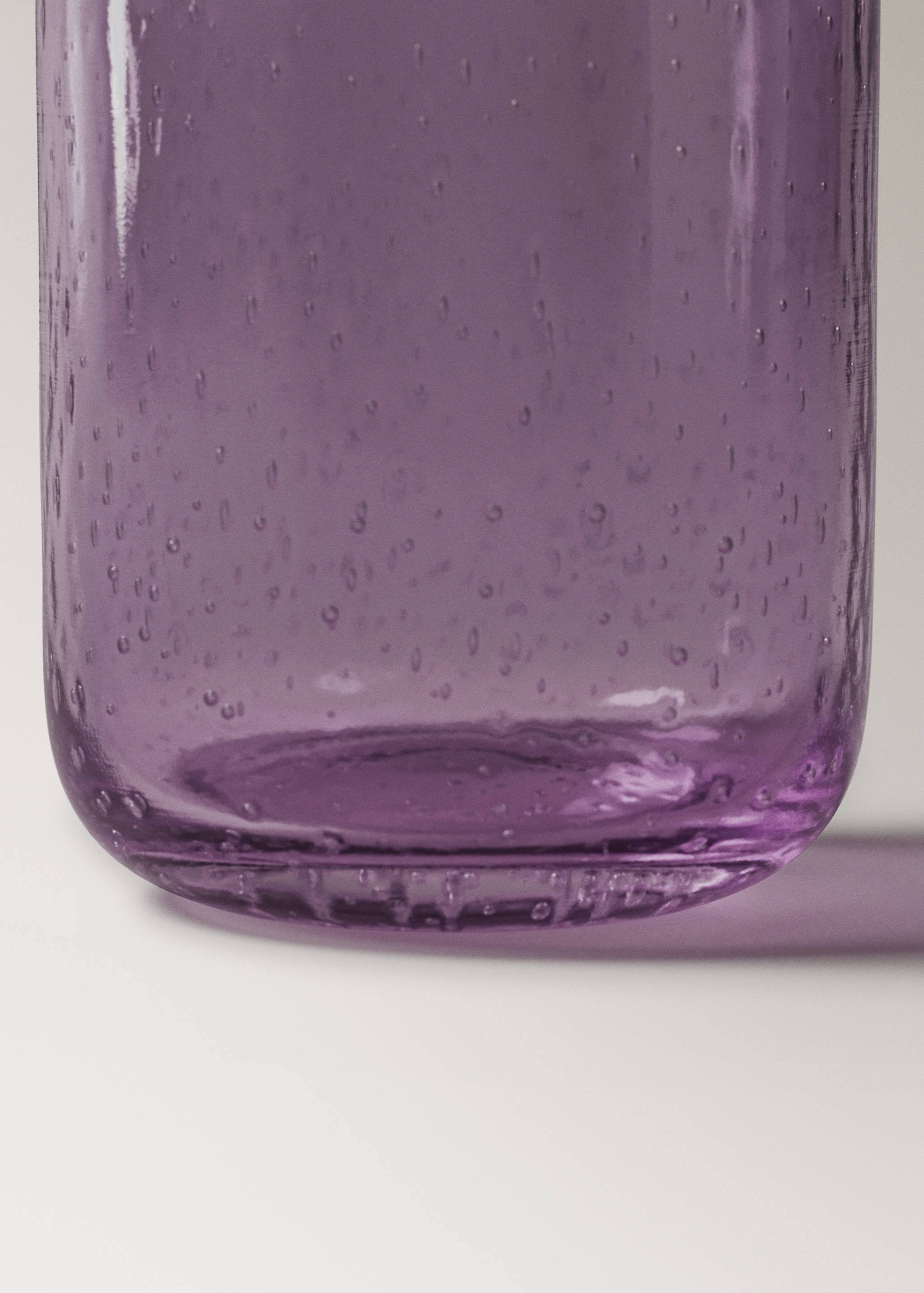 Bubble-design glass vase - Details of the article 2