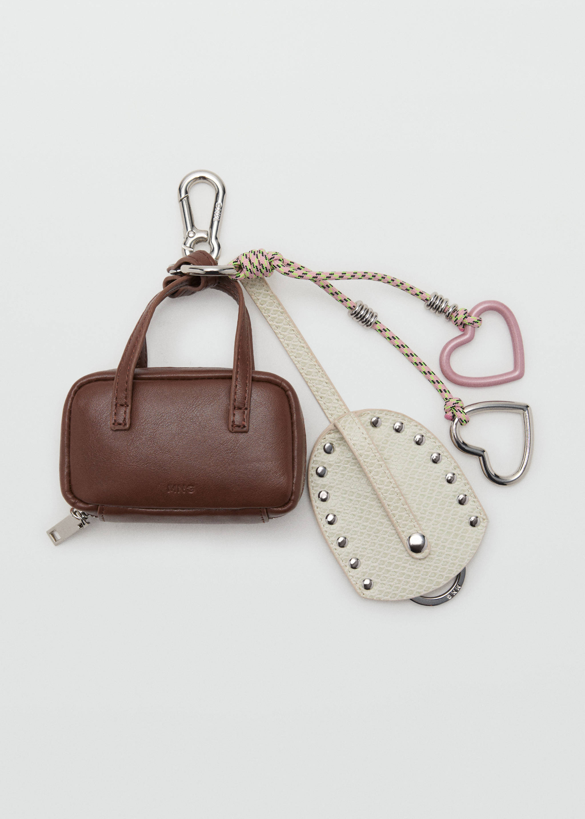 Bag with multi-charm keyring - Article without model
