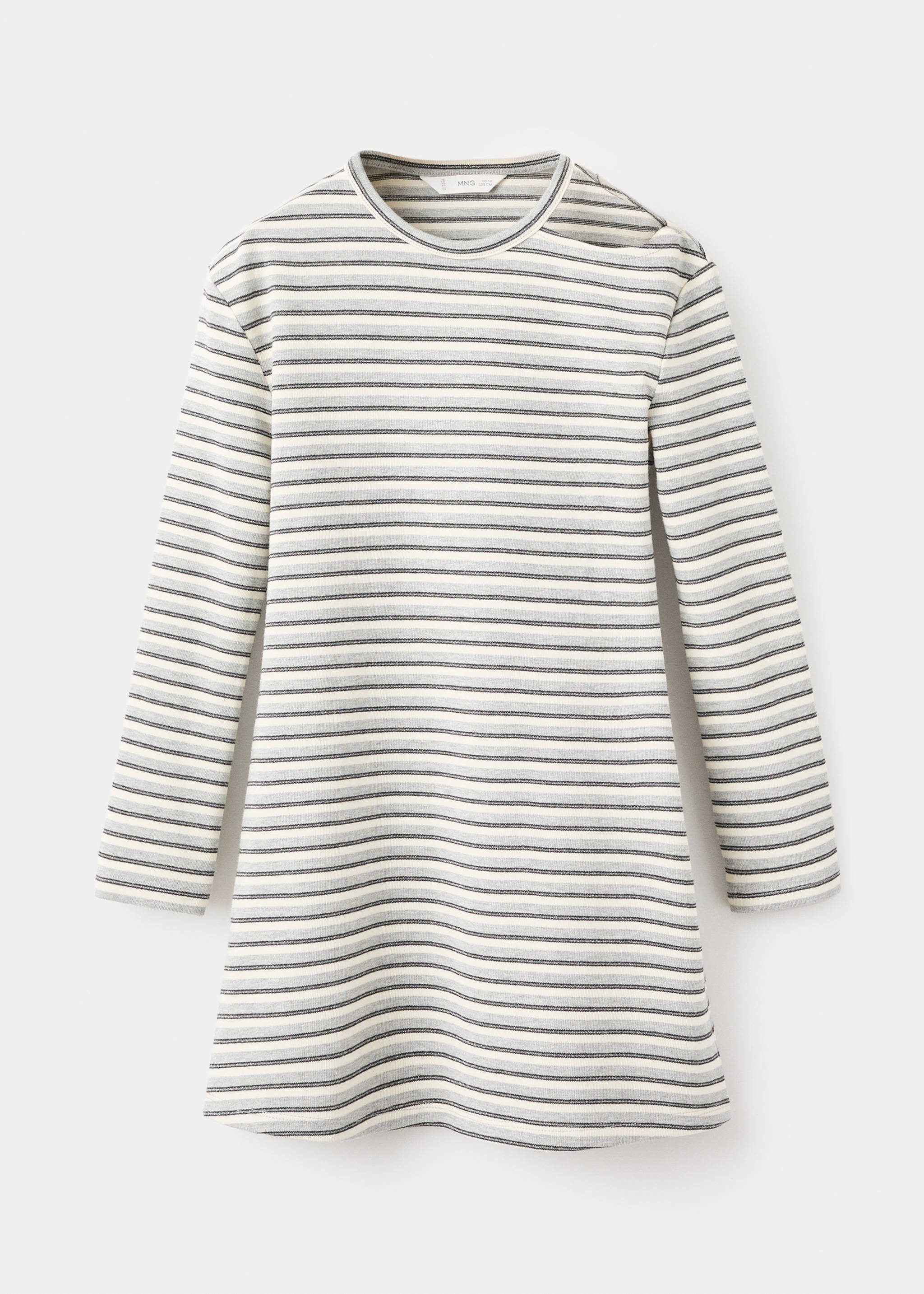 Lurex dress with cut-out - Article without model