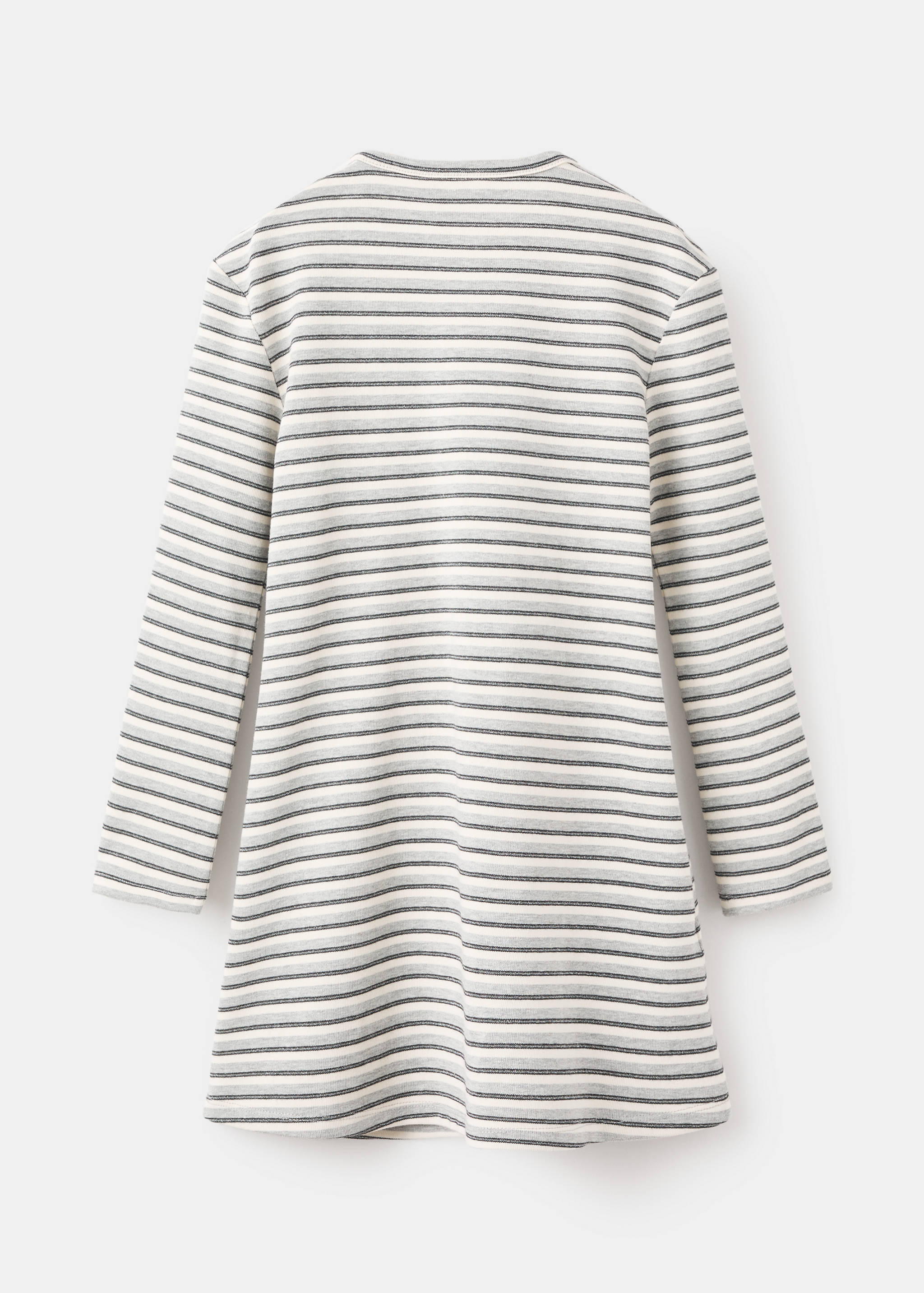 Lurex dress with cut-out - Reverse of the article