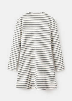 Lurex dress with cut-out — Grey 5
