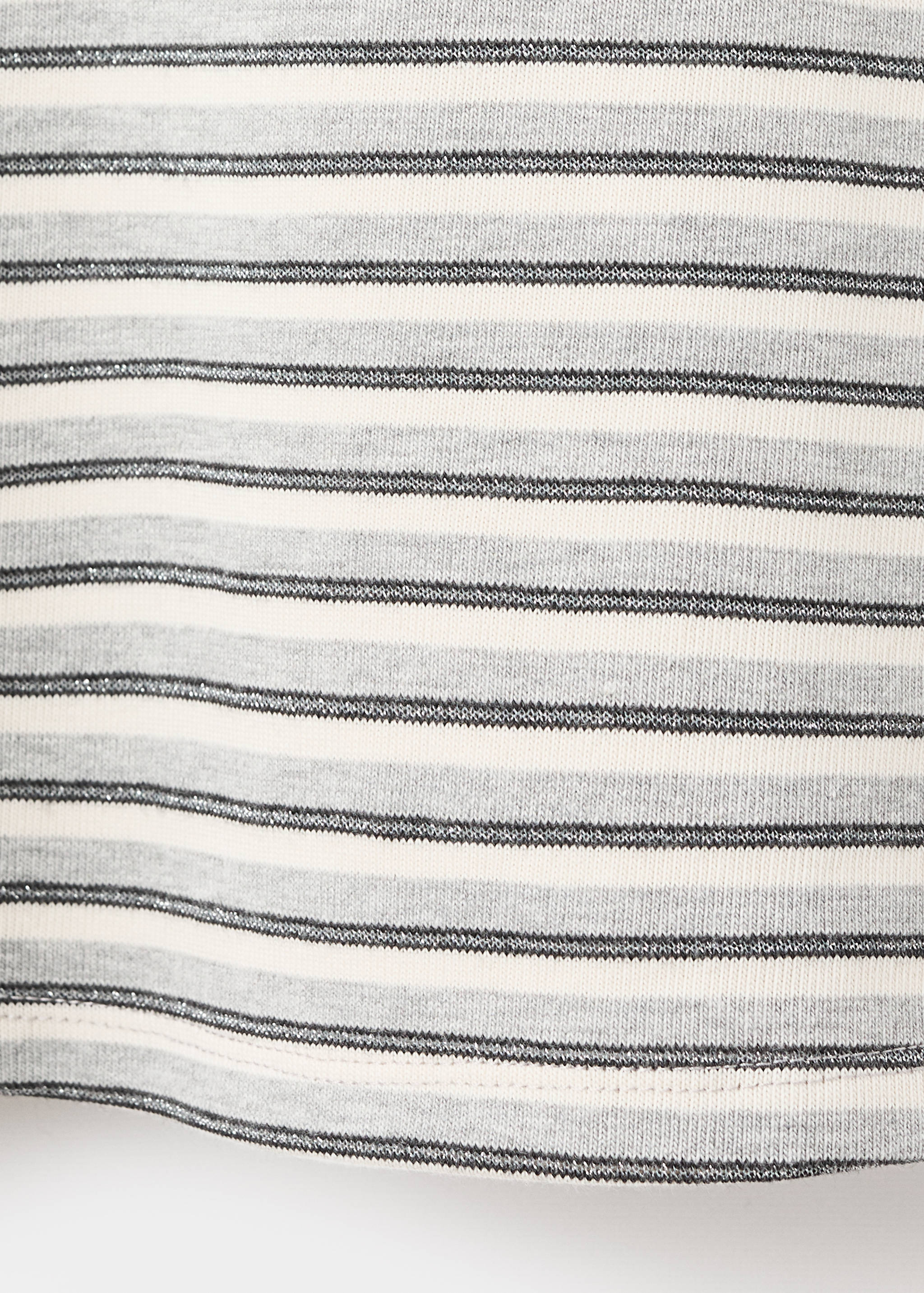 Lurex dress with cut-out - Details of the article 0