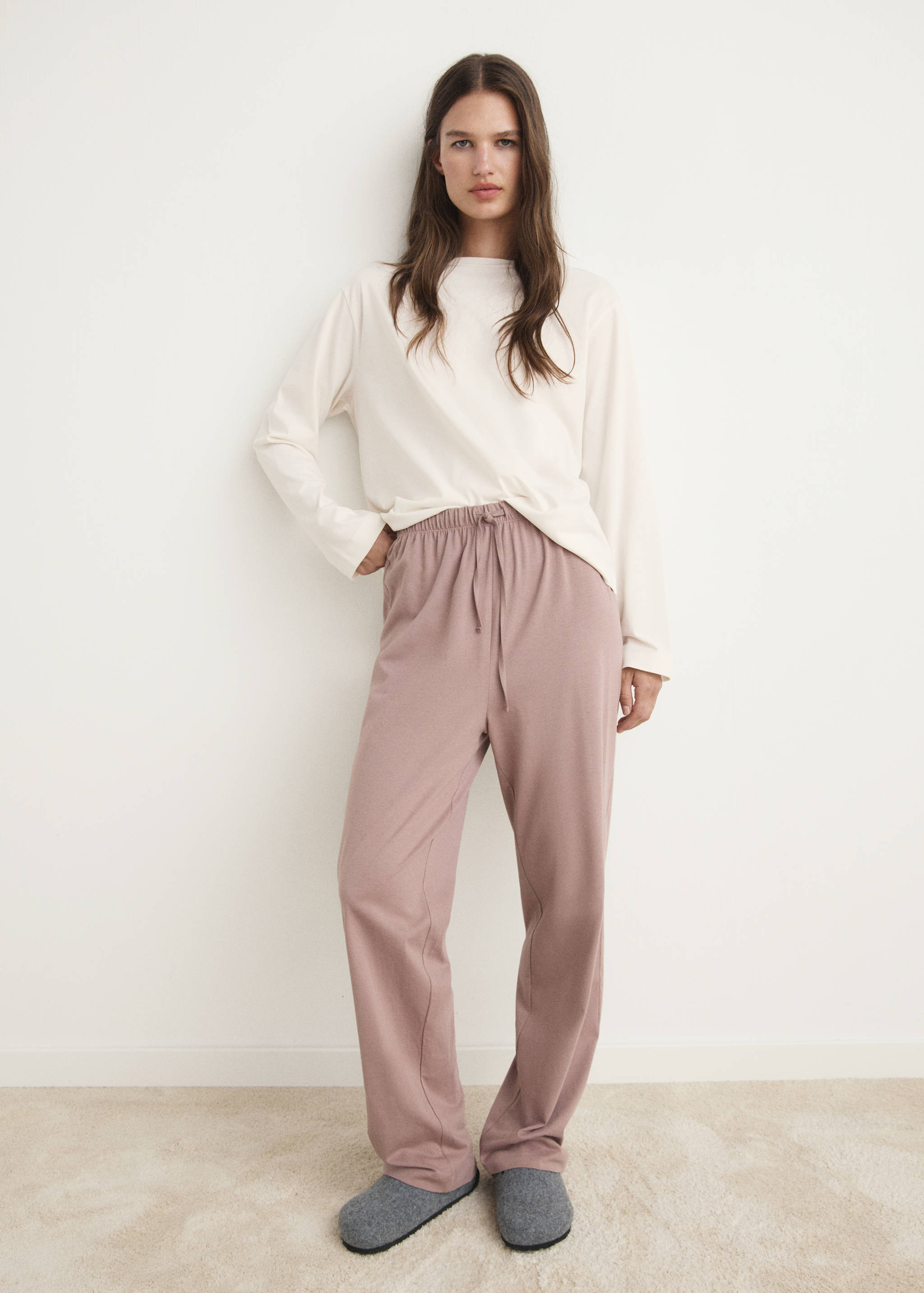 Long-sleeved pyjama t-shirt - General plane