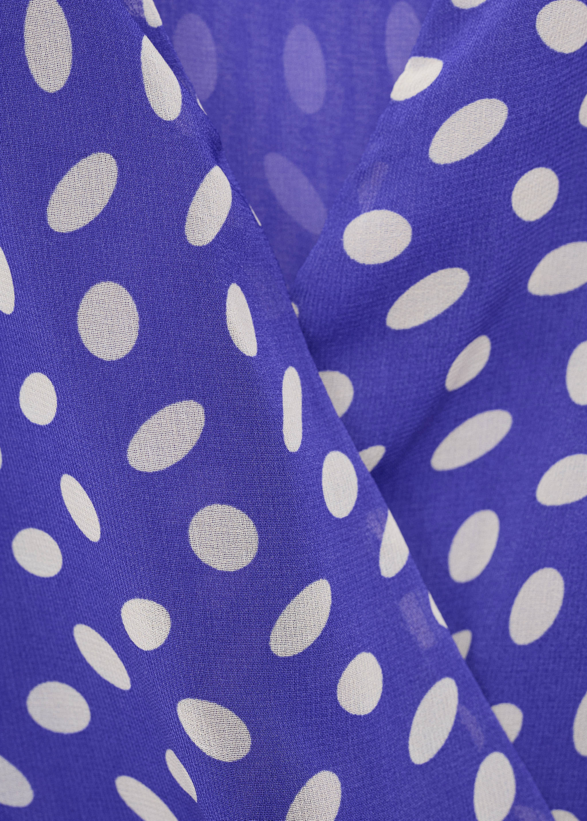 เดรส Wrap ลาย Polka-dot - รายละเอียดของสินค้า 8