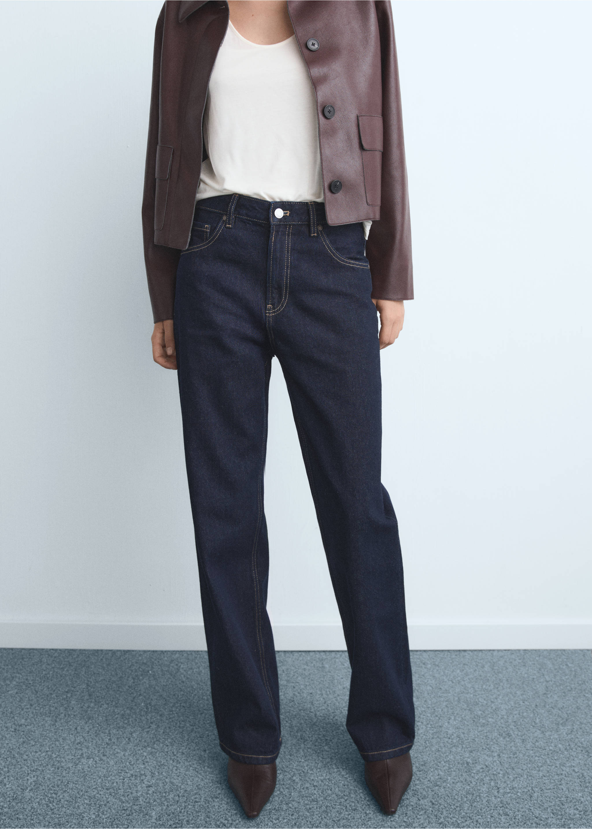 Jean Miami droit taille normale - Plan moyen, Bleu. Ref: 17044781-00.