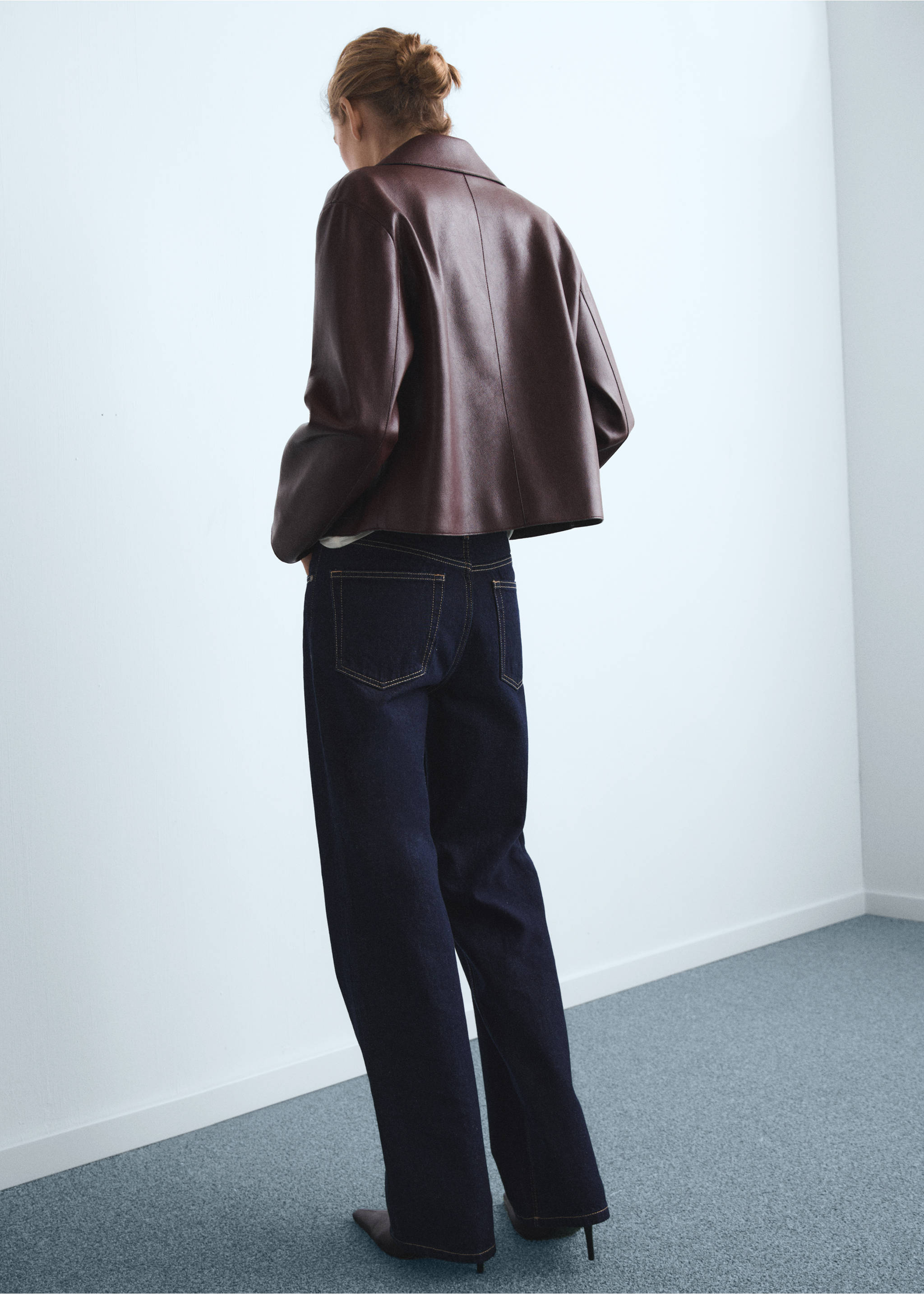 Jean Miami droit taille normale - Verso de l’article, Bleu. Ref: 17044781-00.