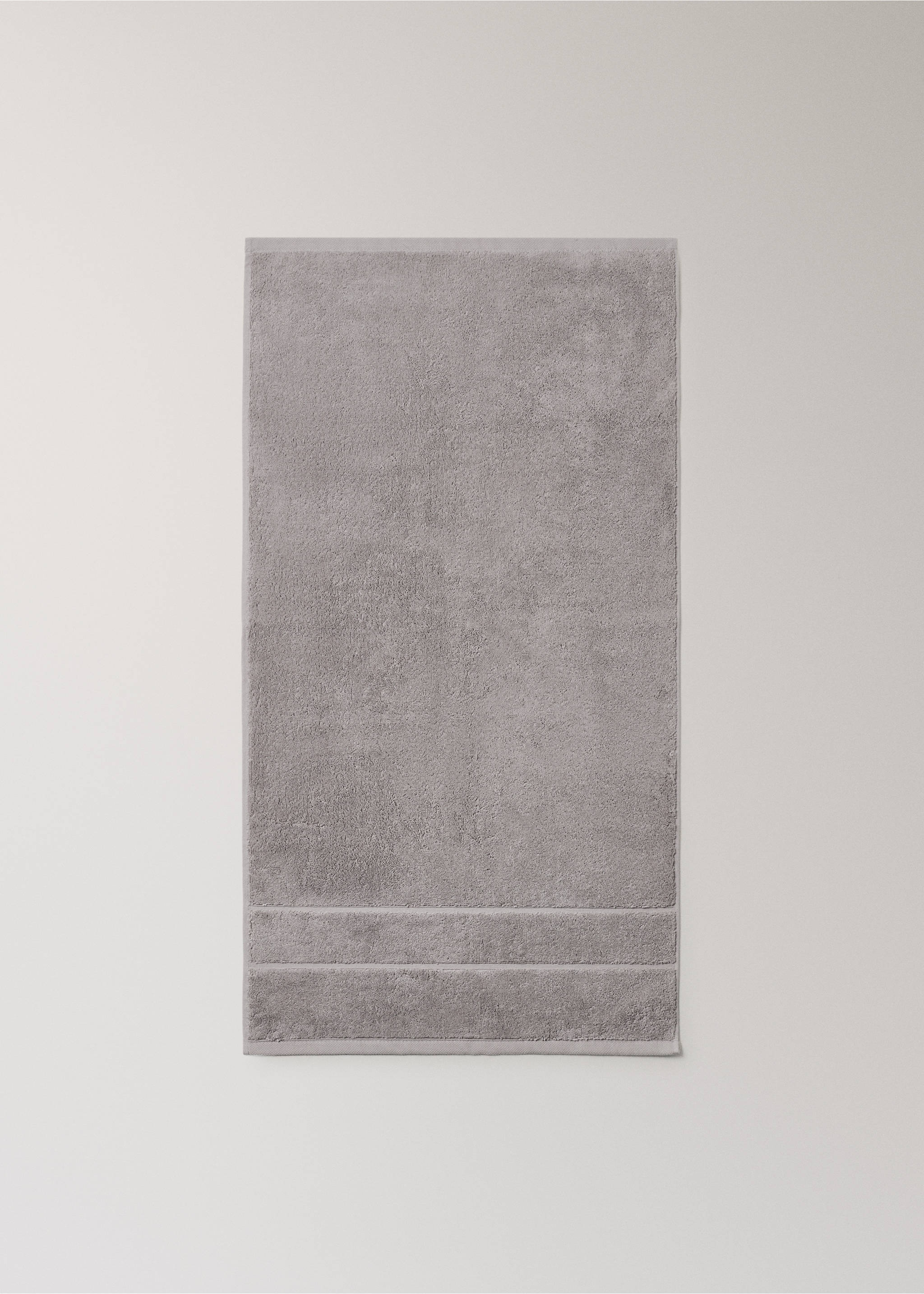 Handduk 100 % bomull - Detaljer om artikeln 4, Grå. Ref: 17044791-00.