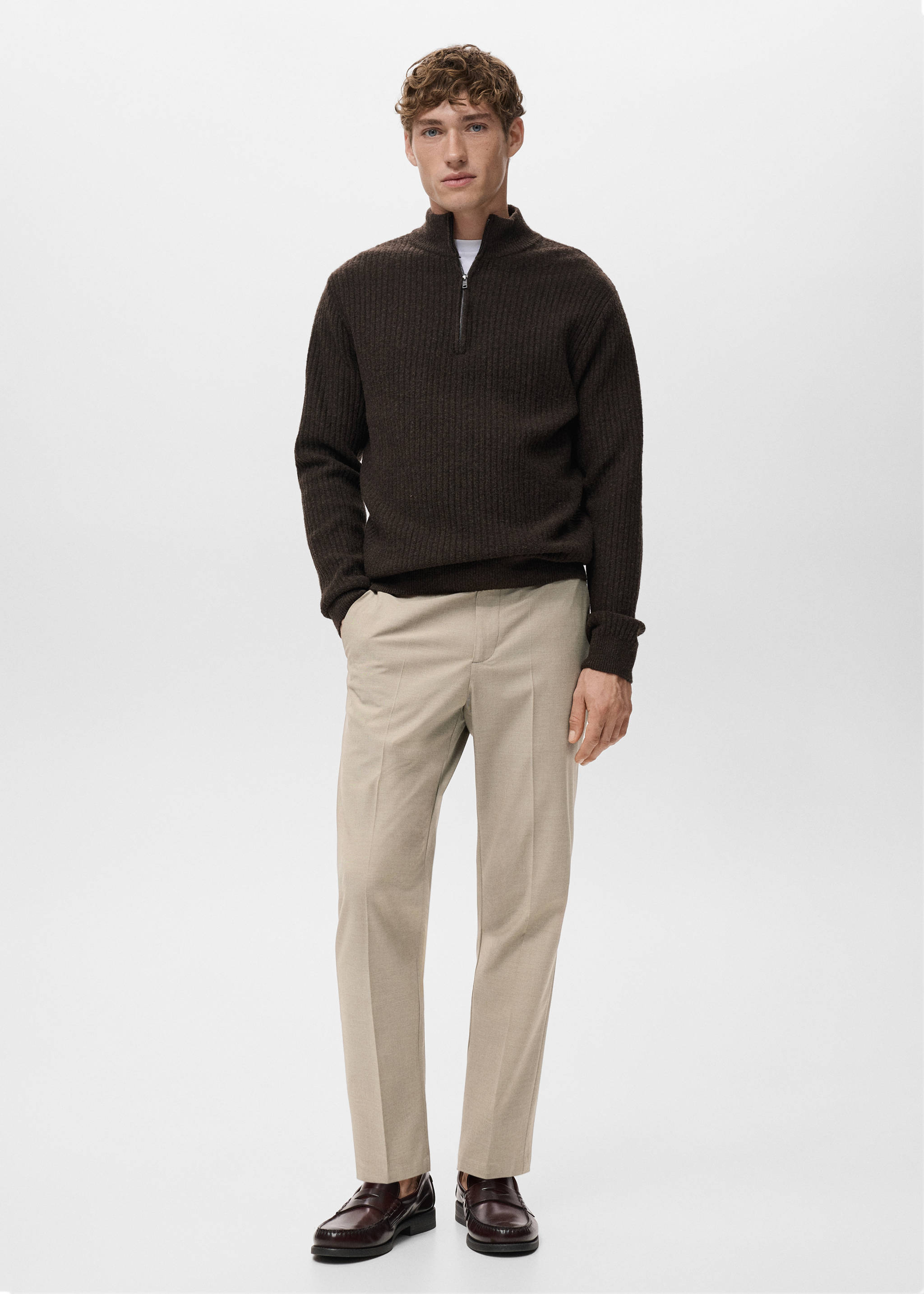 بنطلون بولونيا كروب سليم فيت - رؤية عامة