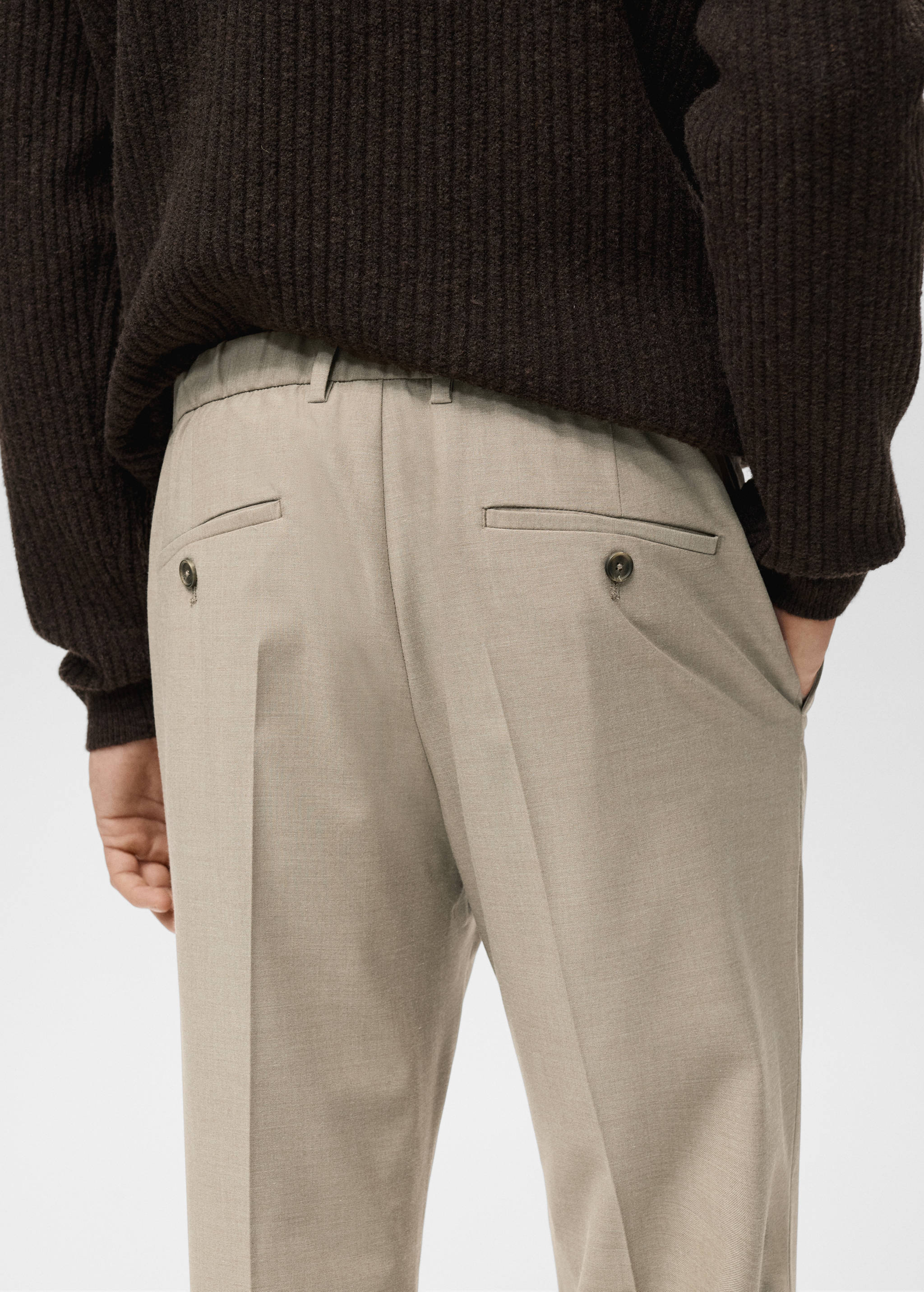 بنطلون بولونيا كروب سليم فيت - تفاصيل المنتج 6