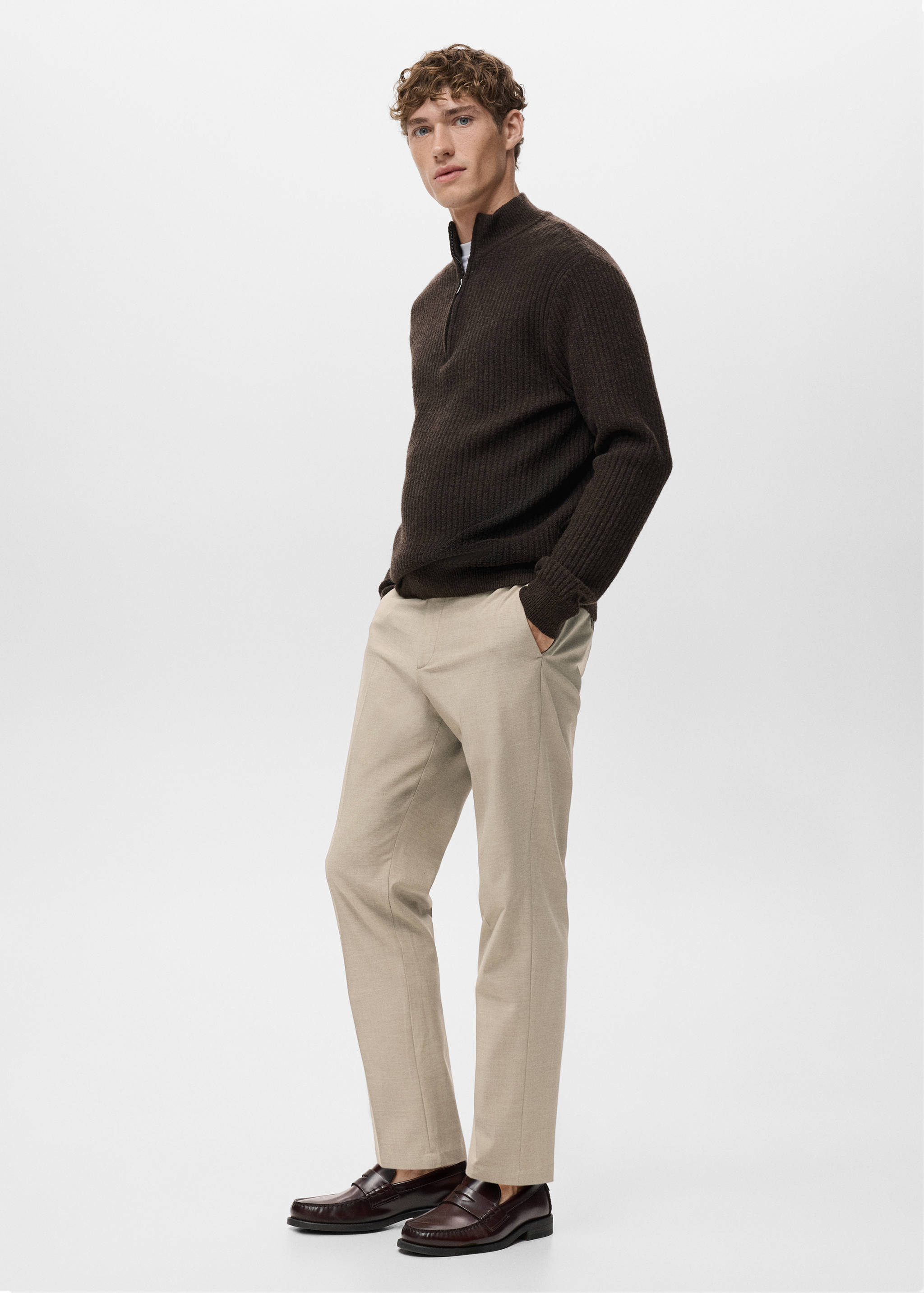 بنطلون بولونيا كروب سليم فيت - تفاصيل المنتج 2