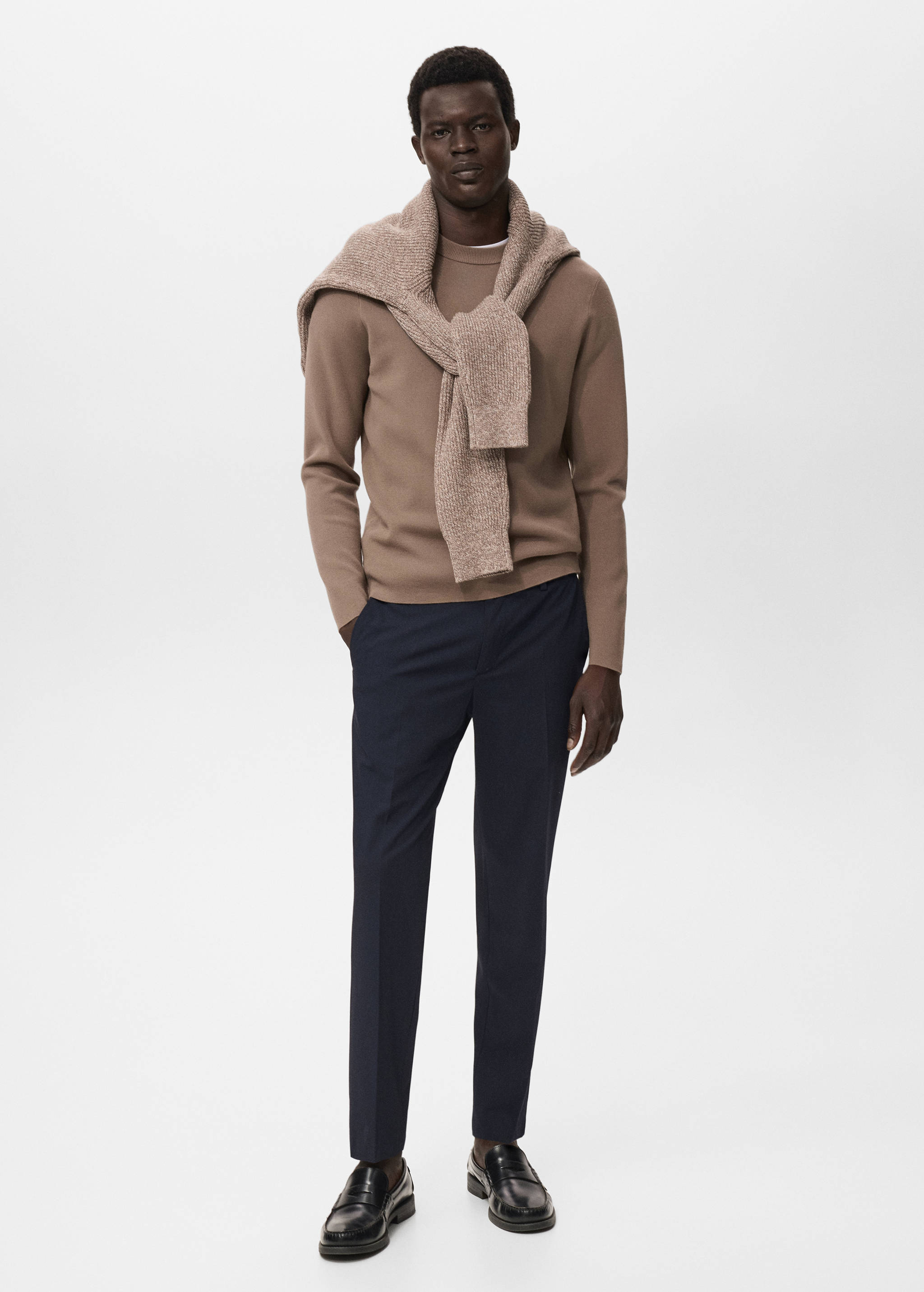 بنطلون بولونيا كروب سليم فيت - رؤية عامة