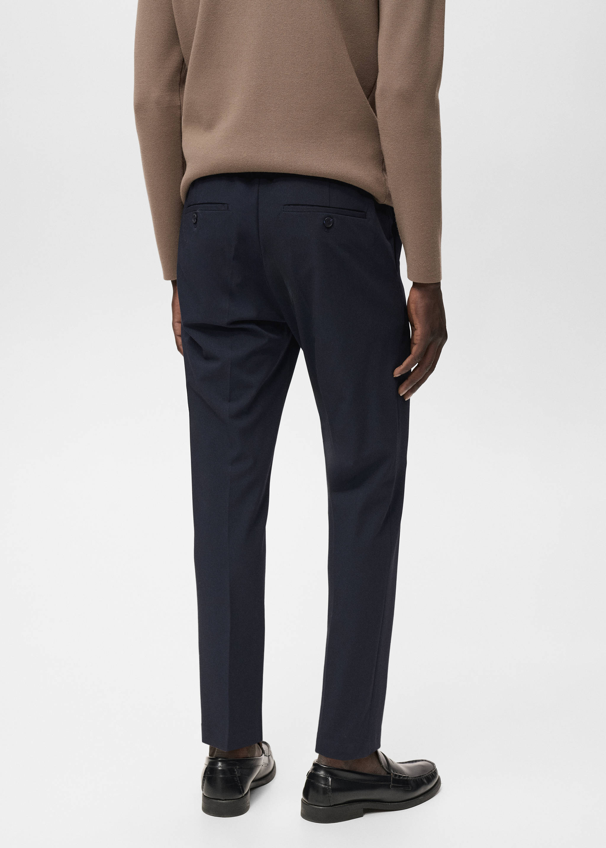 بنطلون بولونيا كروب سليم فيت - الجهة الخلفية للمنتج