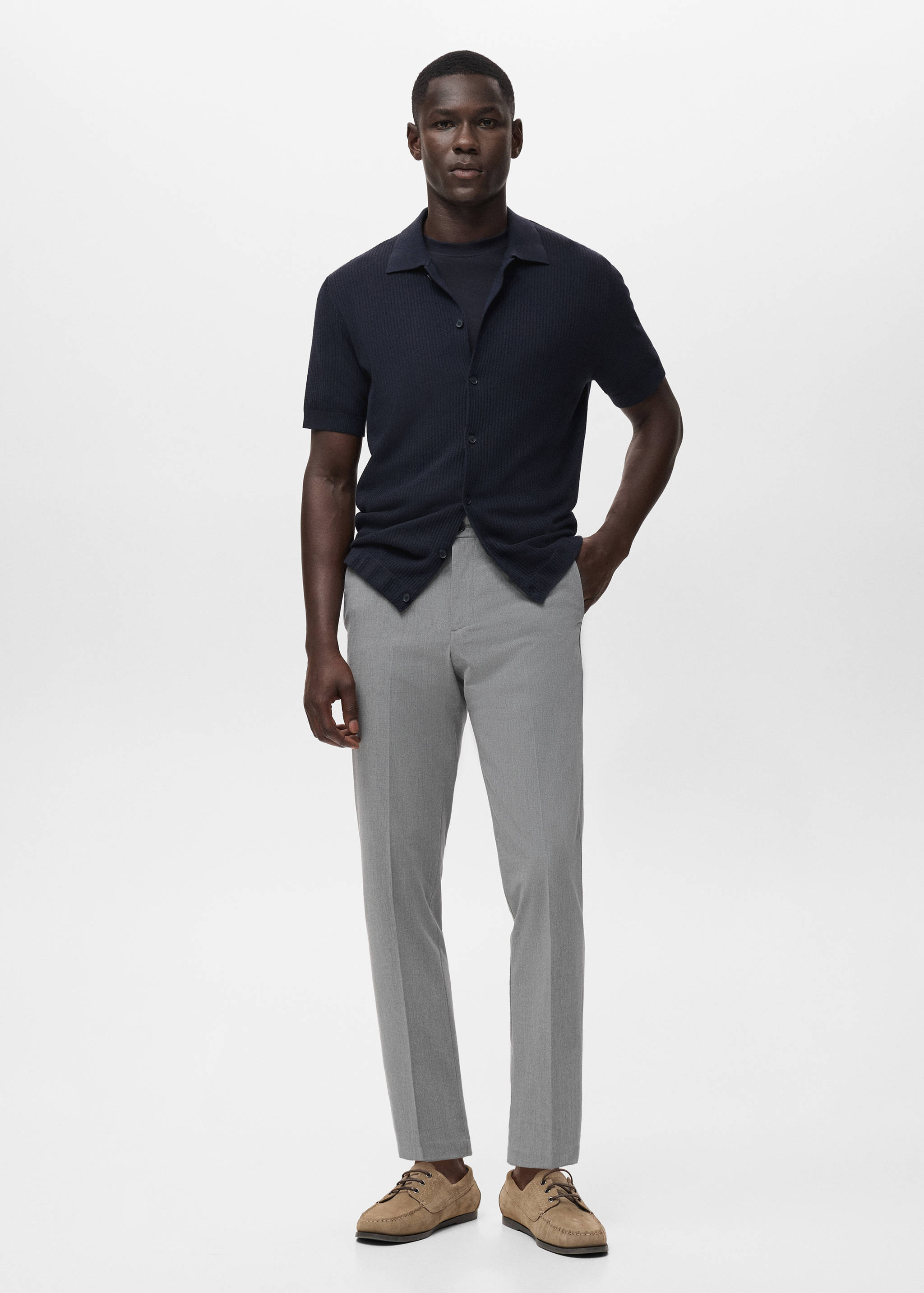 بنطلون بولونيا كروب سليم فيت - رؤية عامة