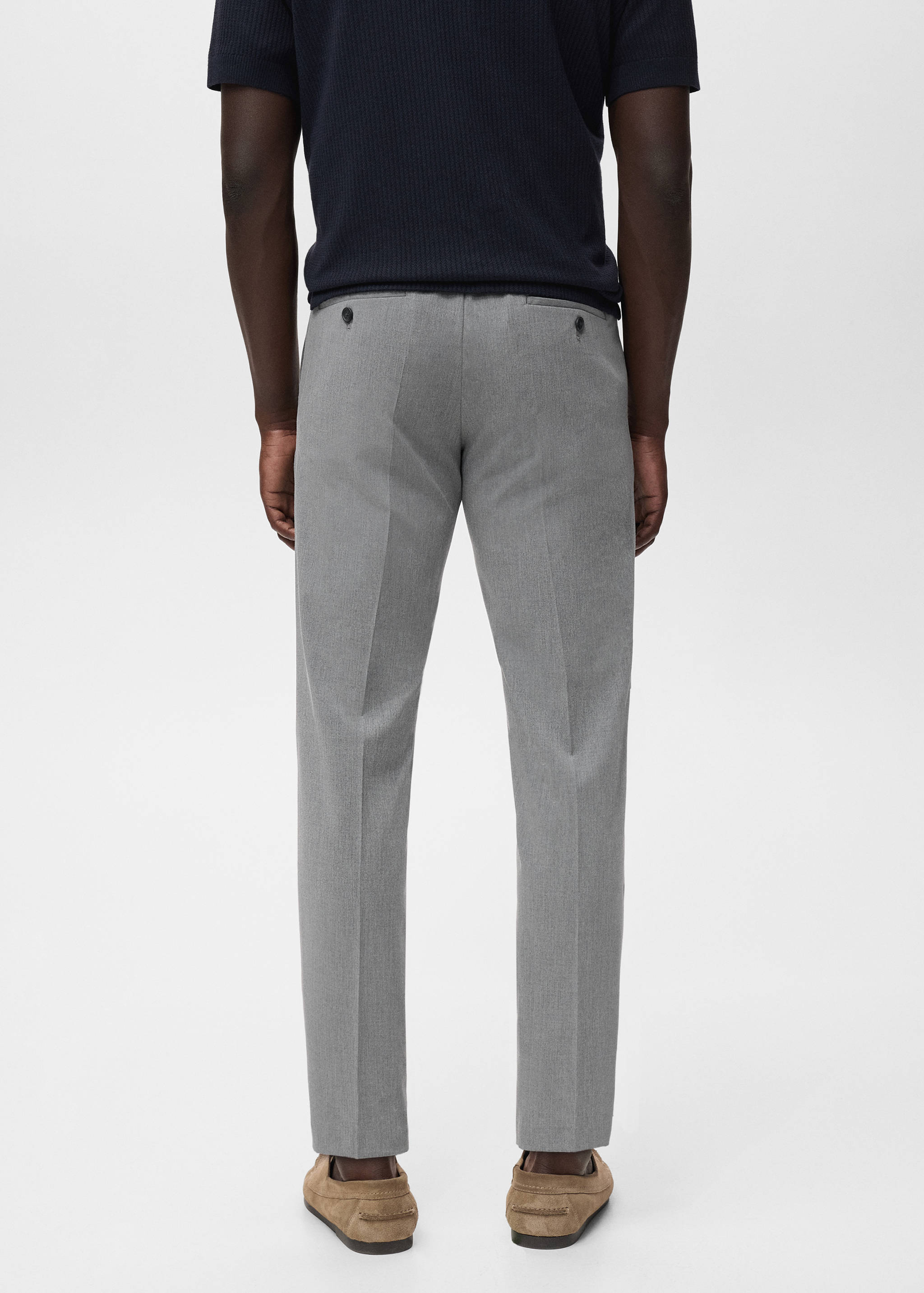 بنطلون بولونيا كروب سليم فيت - الجهة الخلفية للمنتج