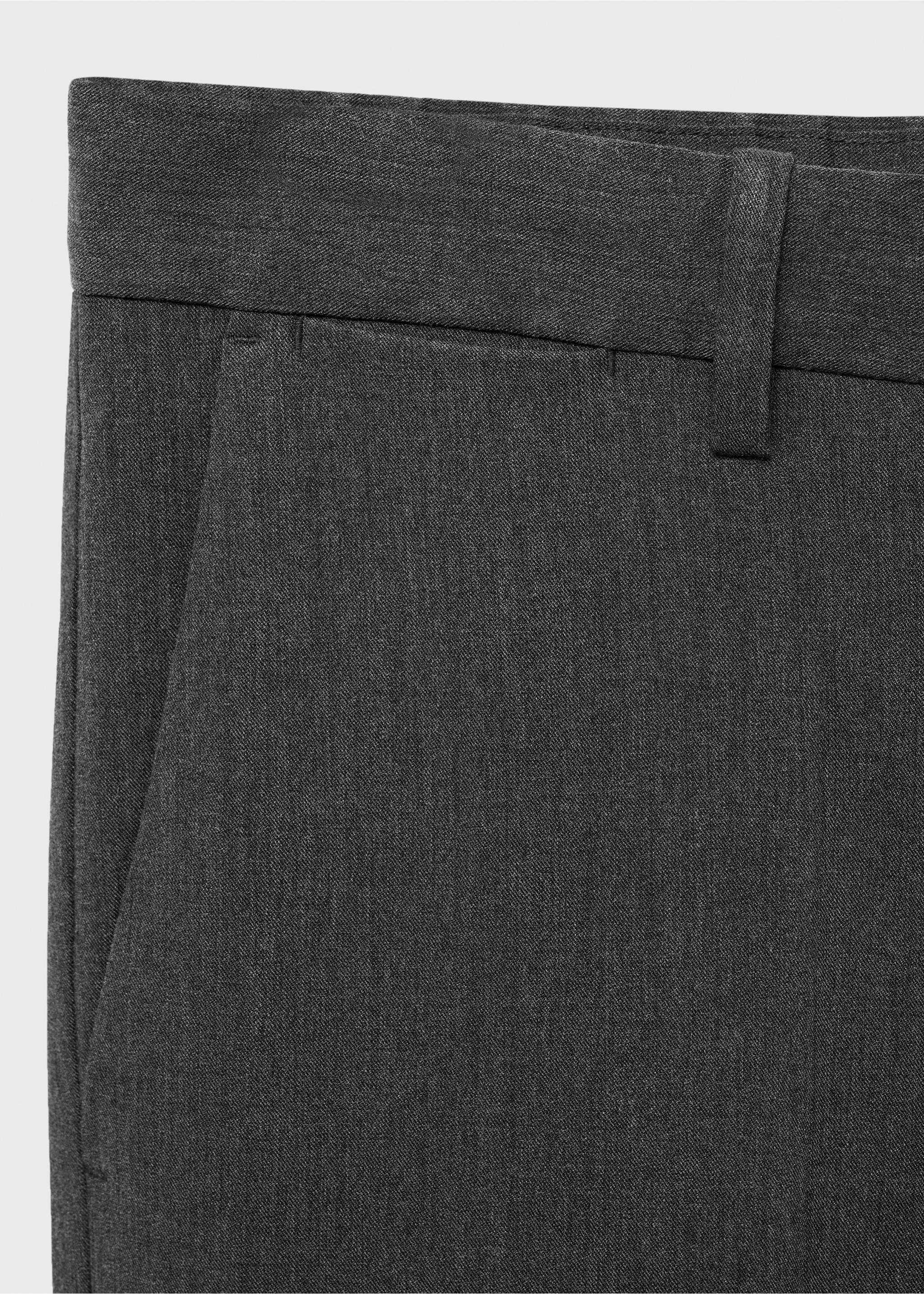 Bologna cropped slim-fit trousers - Details of the article 0, Grey. Ref: 17045140-00.