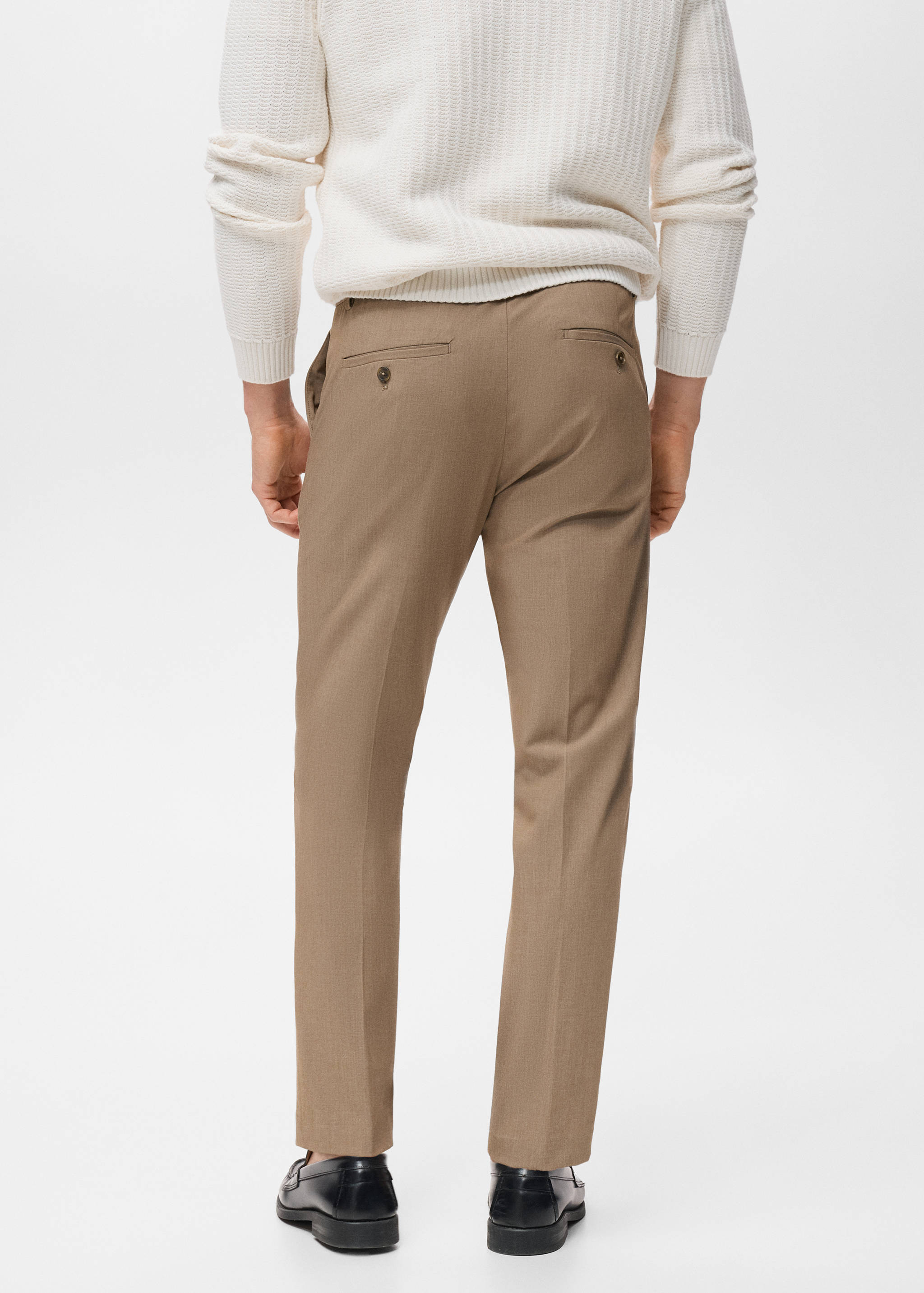 بنطلون بولونيا كروب سليم فيت - الجهة الخلفية للمنتج