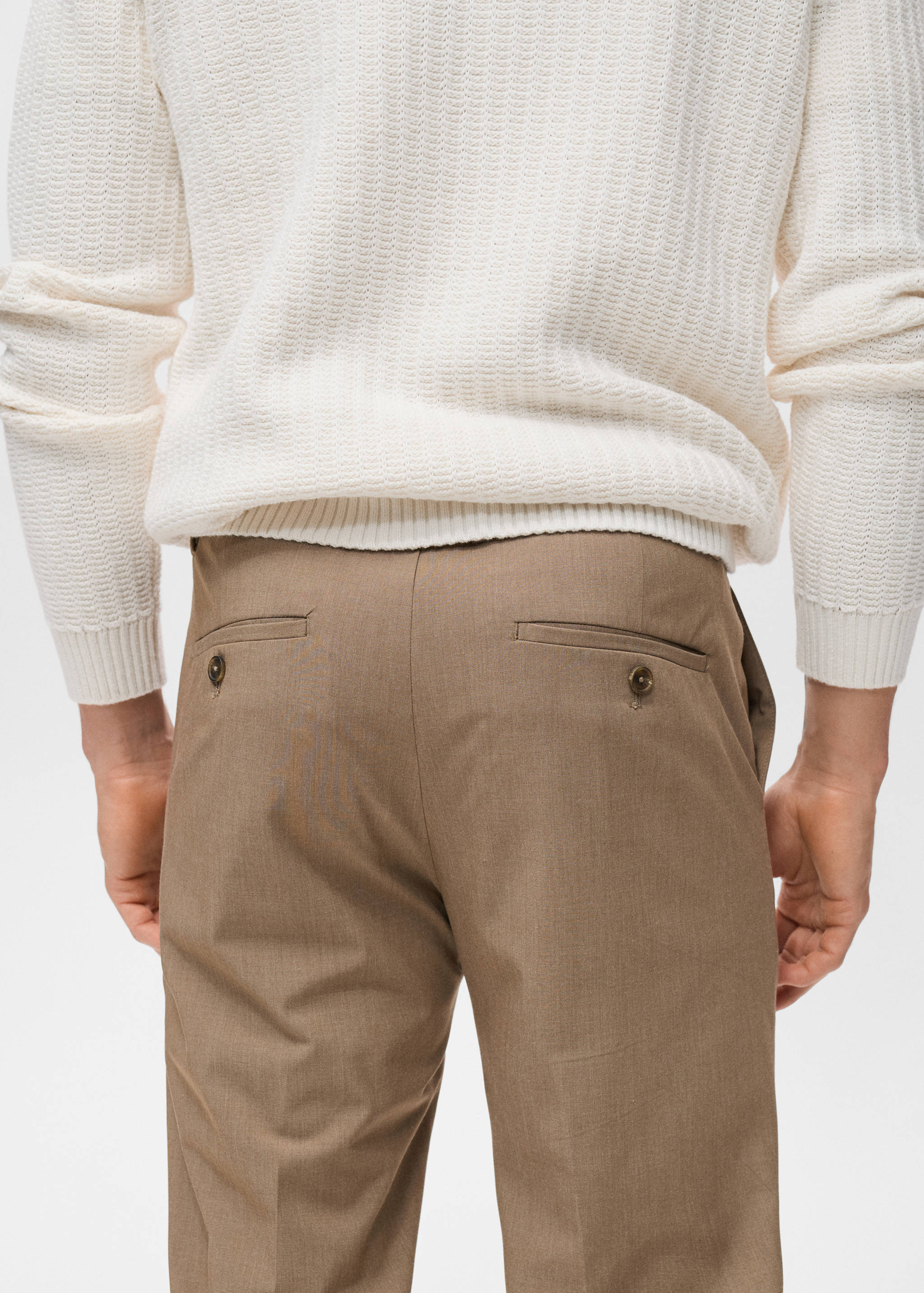 بنطلون بولونيا كروب سليم فيت - تفاصيل المنتج 6