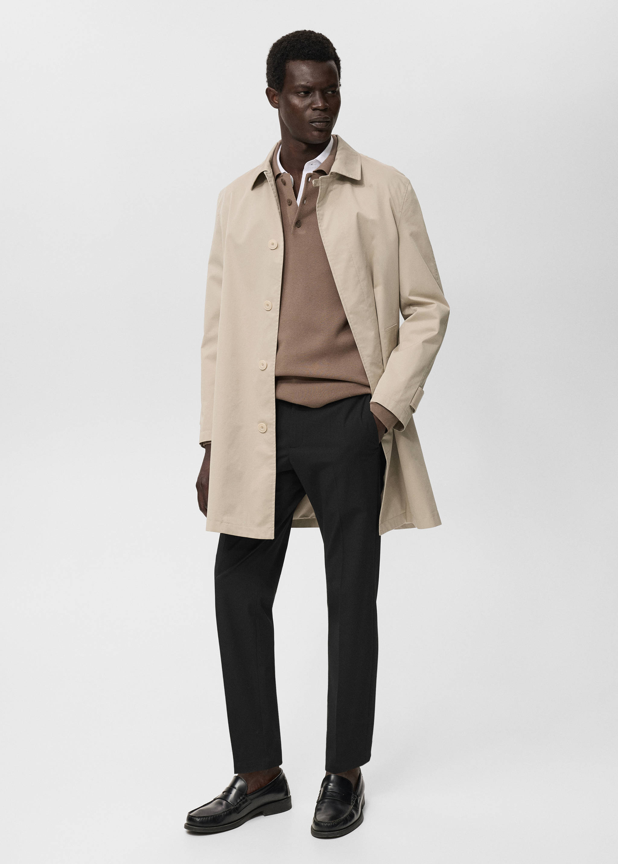 بنطلون بولونيا كروب سليم فيت - رؤية عامة