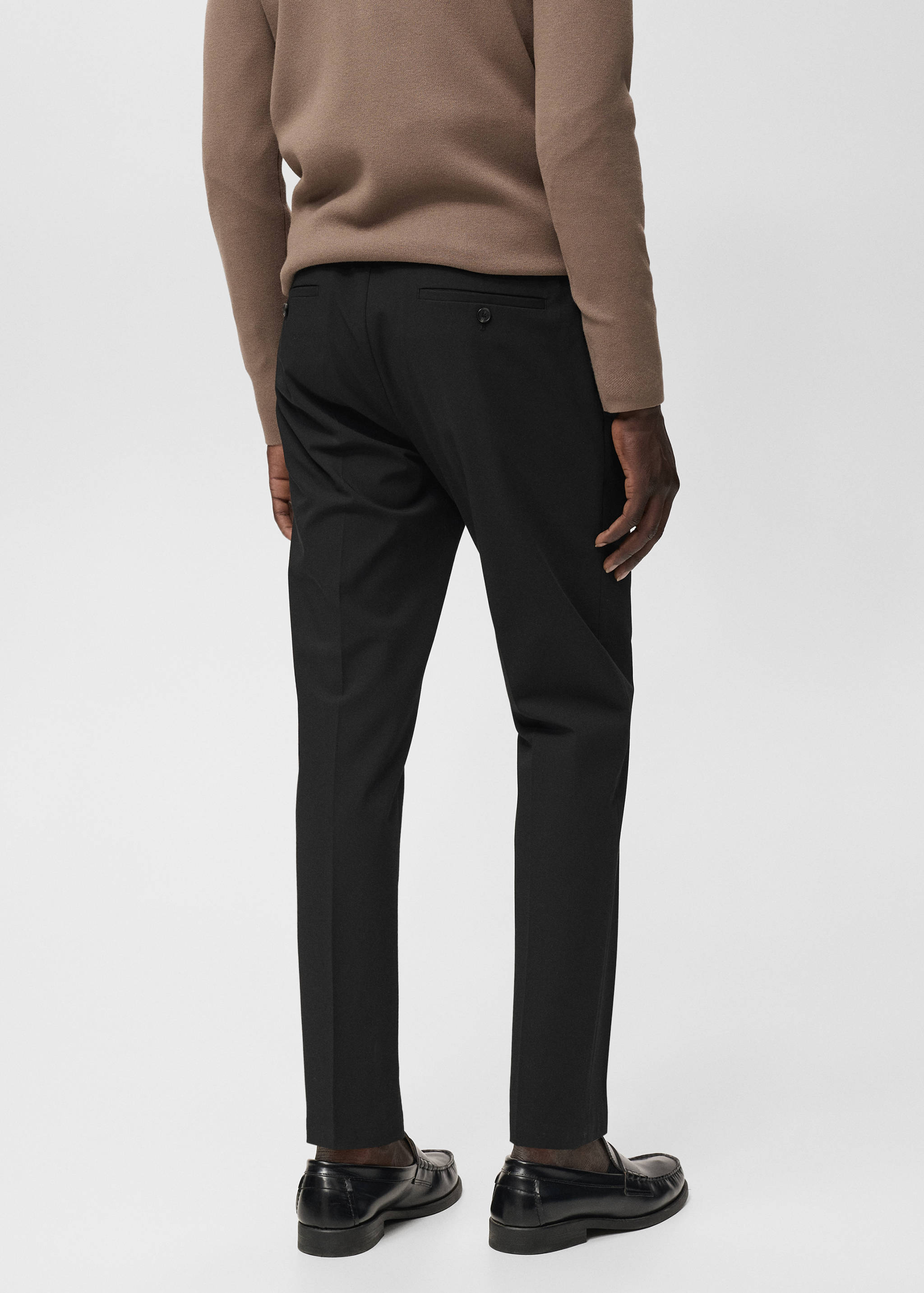 بنطلون بولونيا كروب سليم فيت - الجهة الخلفية للمنتج