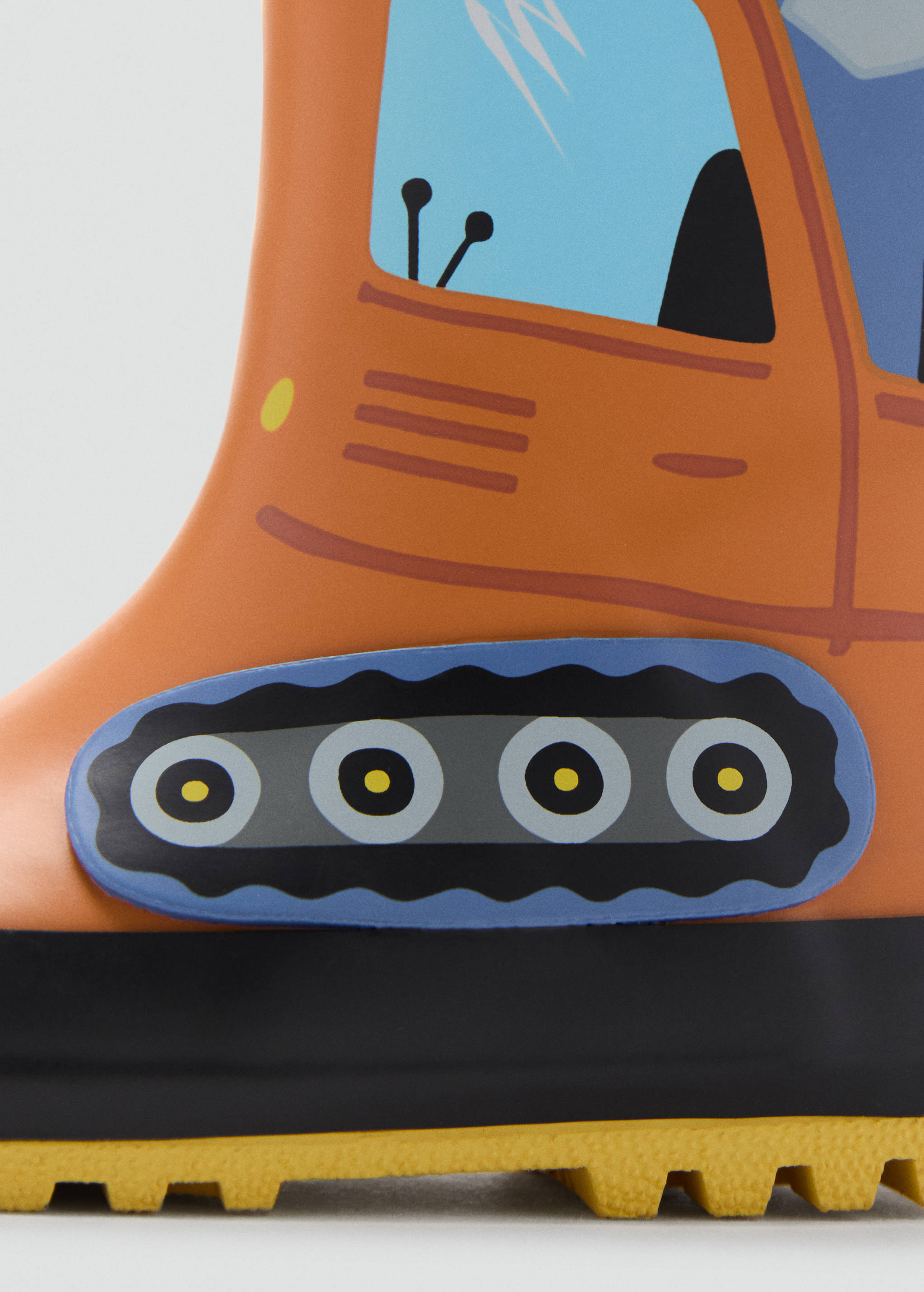 Wellington boots with drawing - Details of the article 3