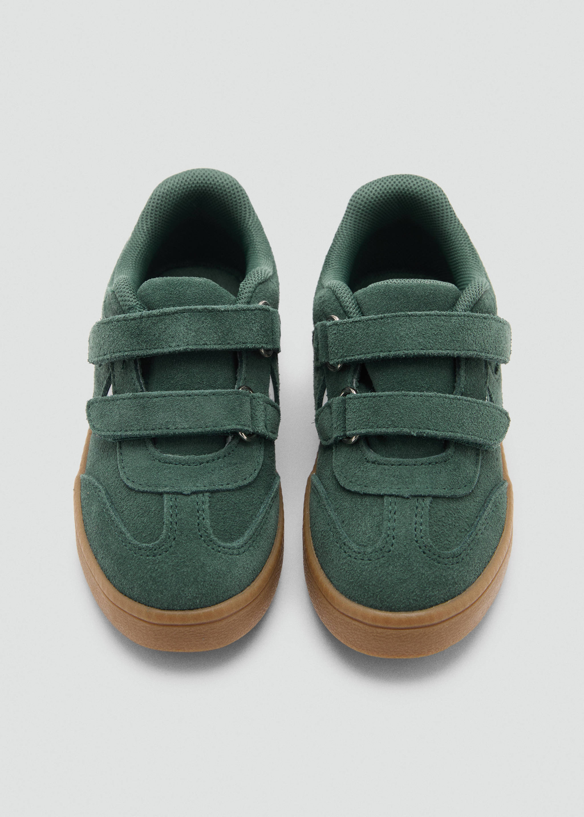 Kombinierte Leder-Sneakers - Detail des Artikels 2