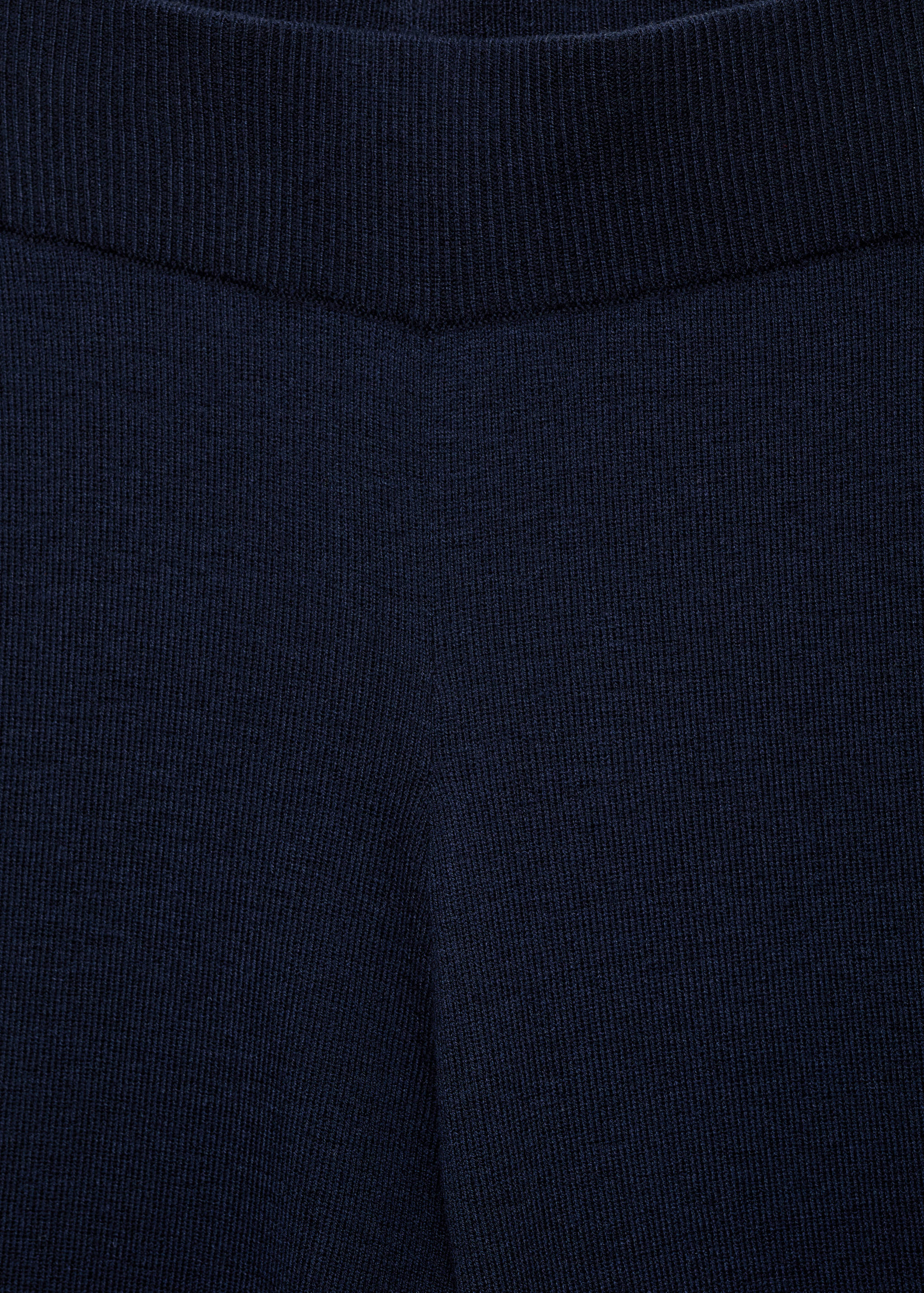 Straight knitted pants - Details of the article 8