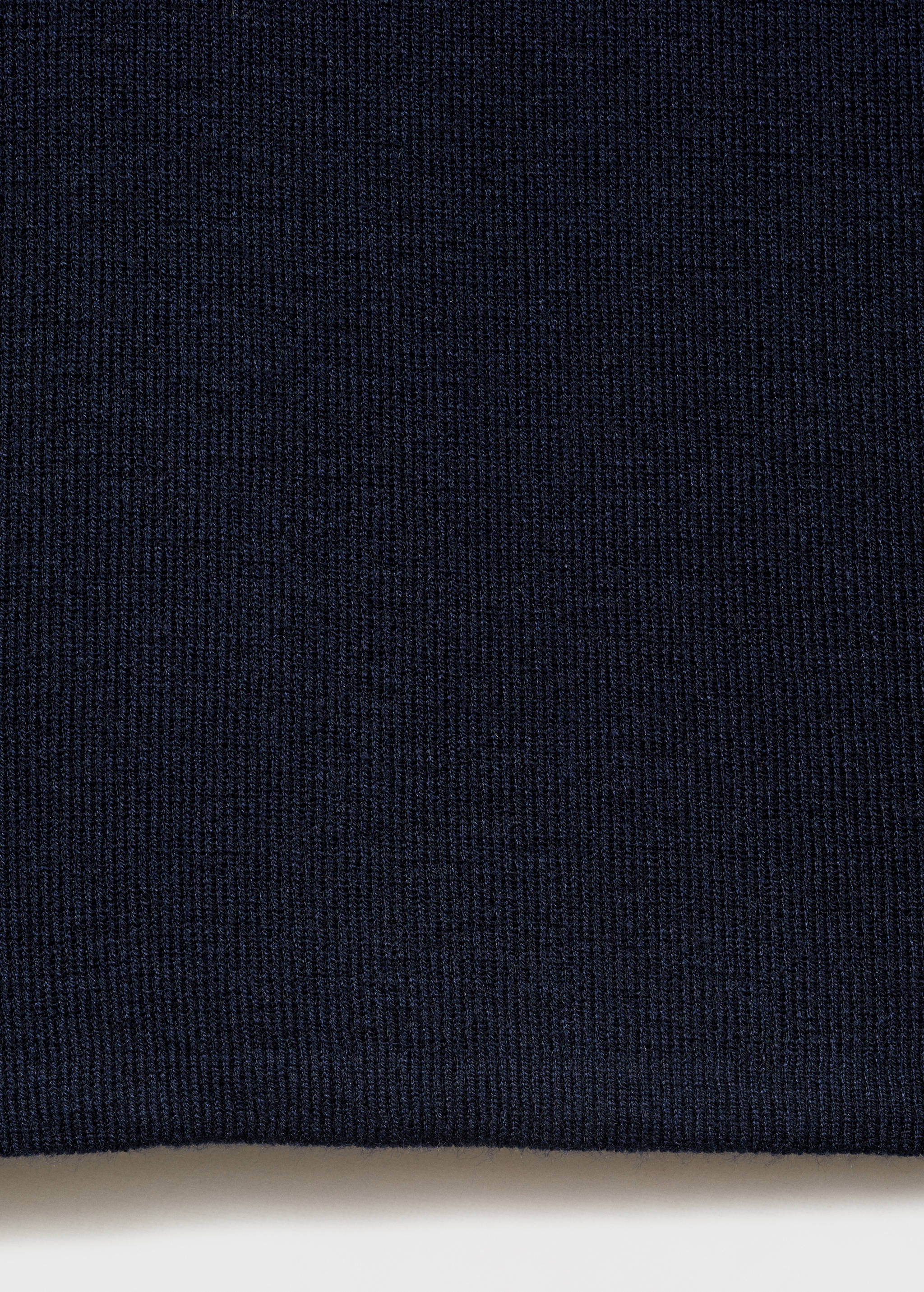 Straight knitted pants - Details of the article 0