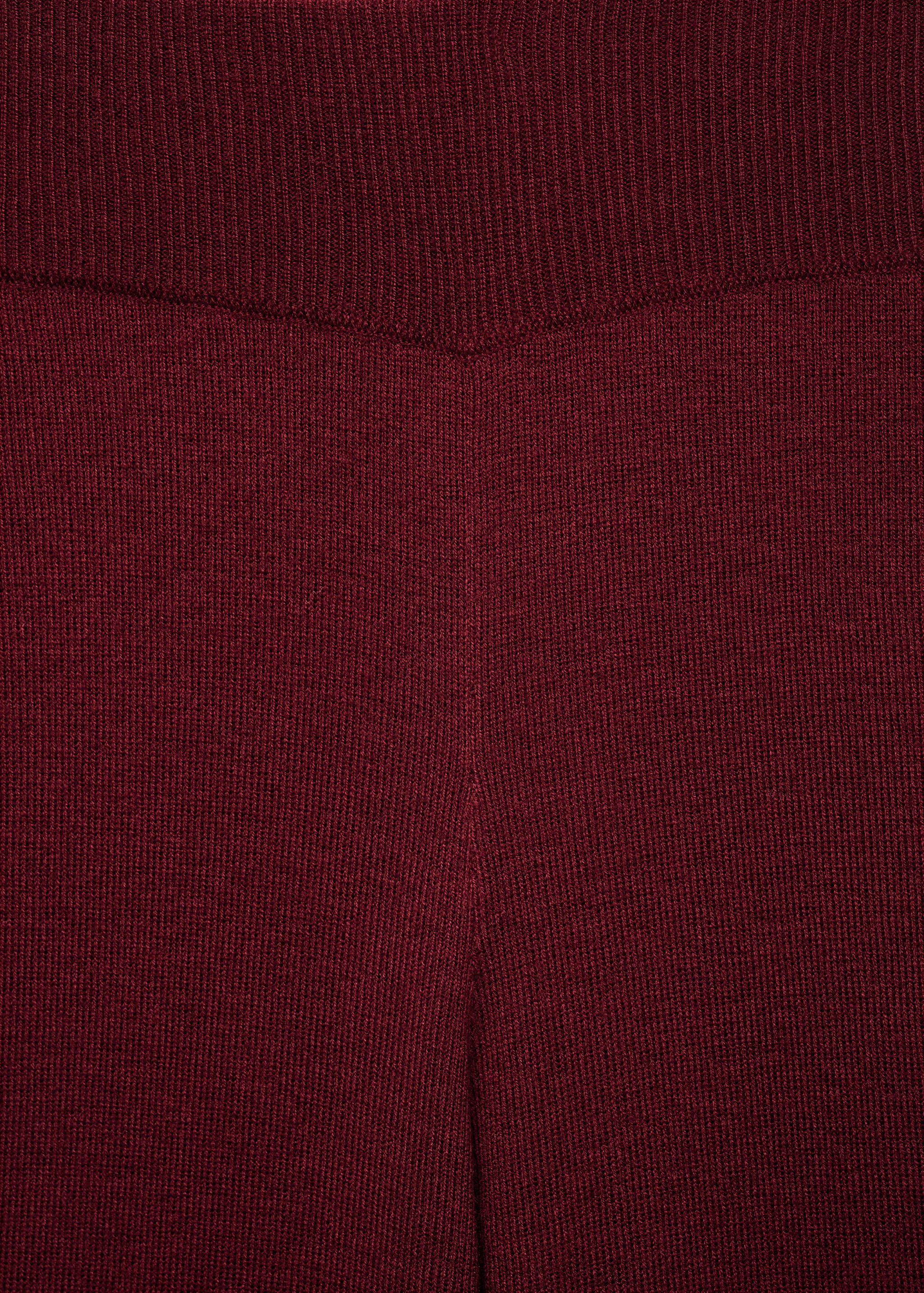 Straight knitted pants - Details of the article 8