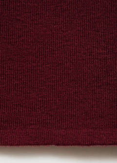Straight knitted trousers — Maroon 8