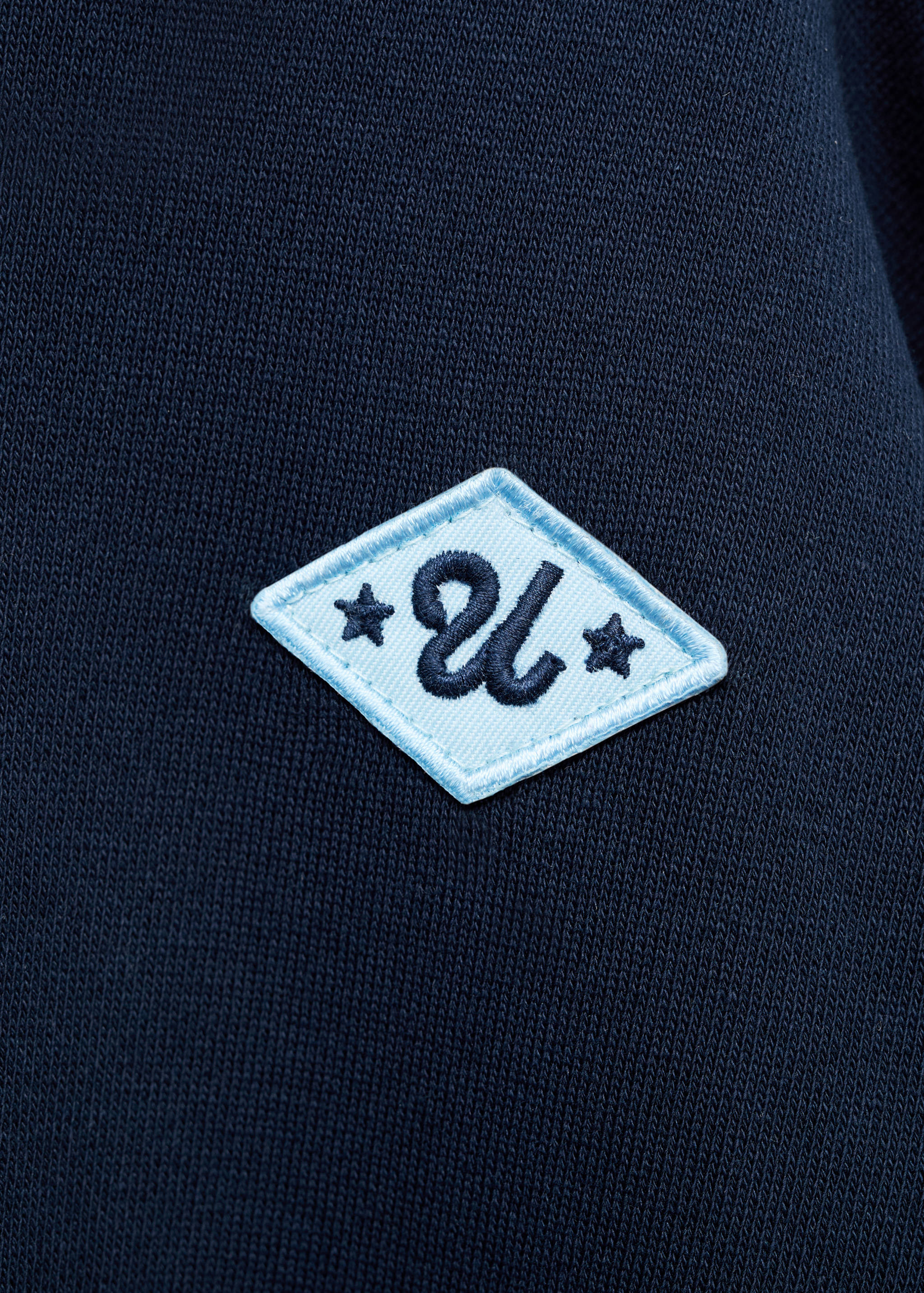 Dessuadora estilo polo 100% cotó - Detall de l'article 0