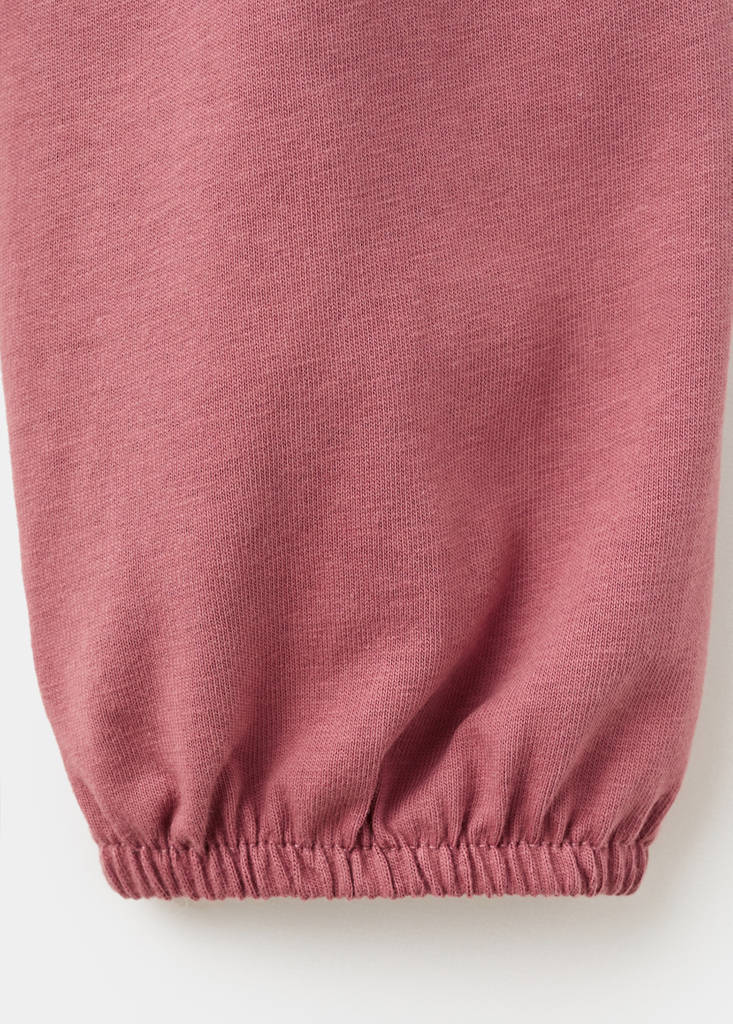 Long-sleeved t-shirt with ruffles — Strawberry