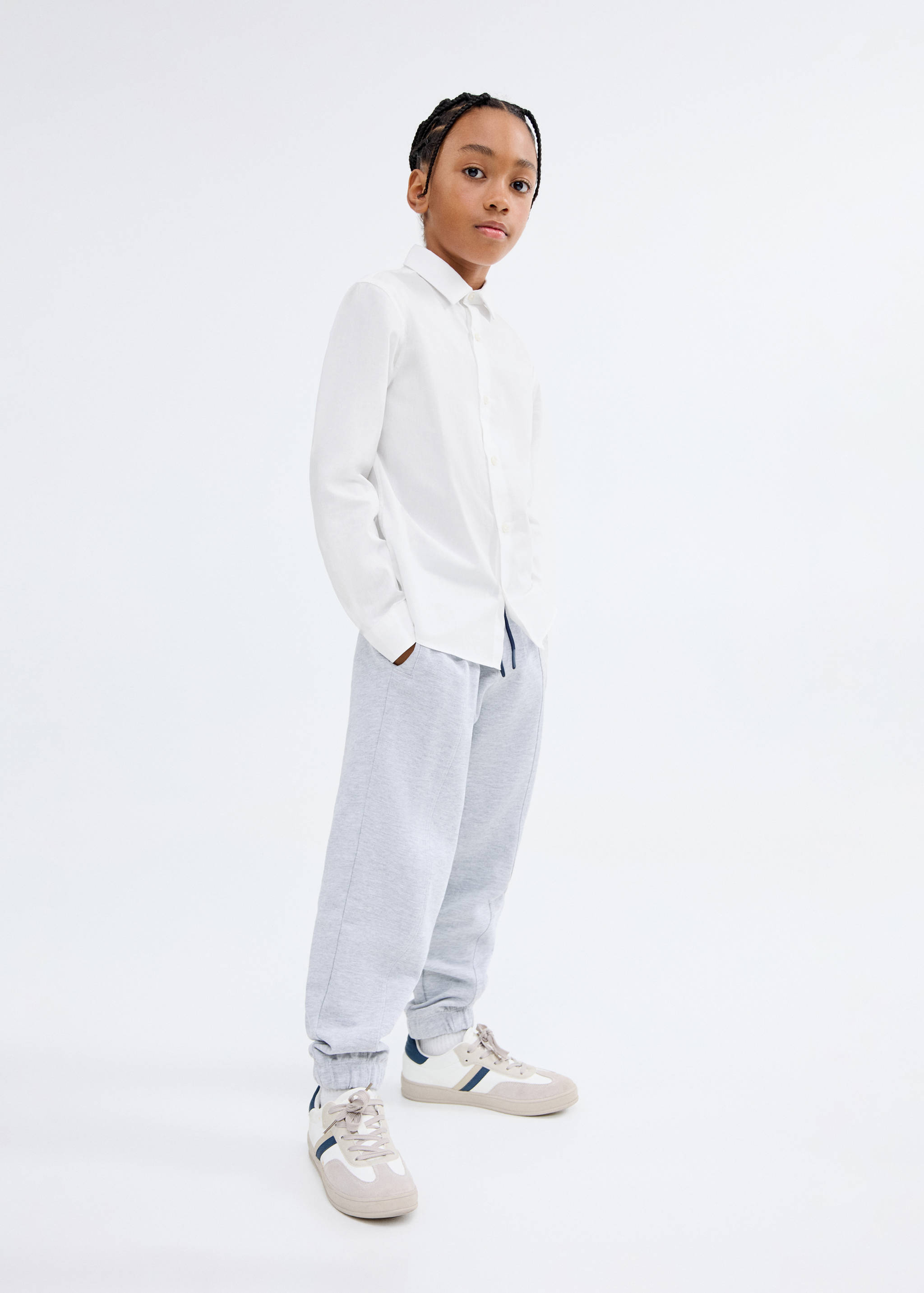 قميص قطني أكسفورد - رؤية عامة