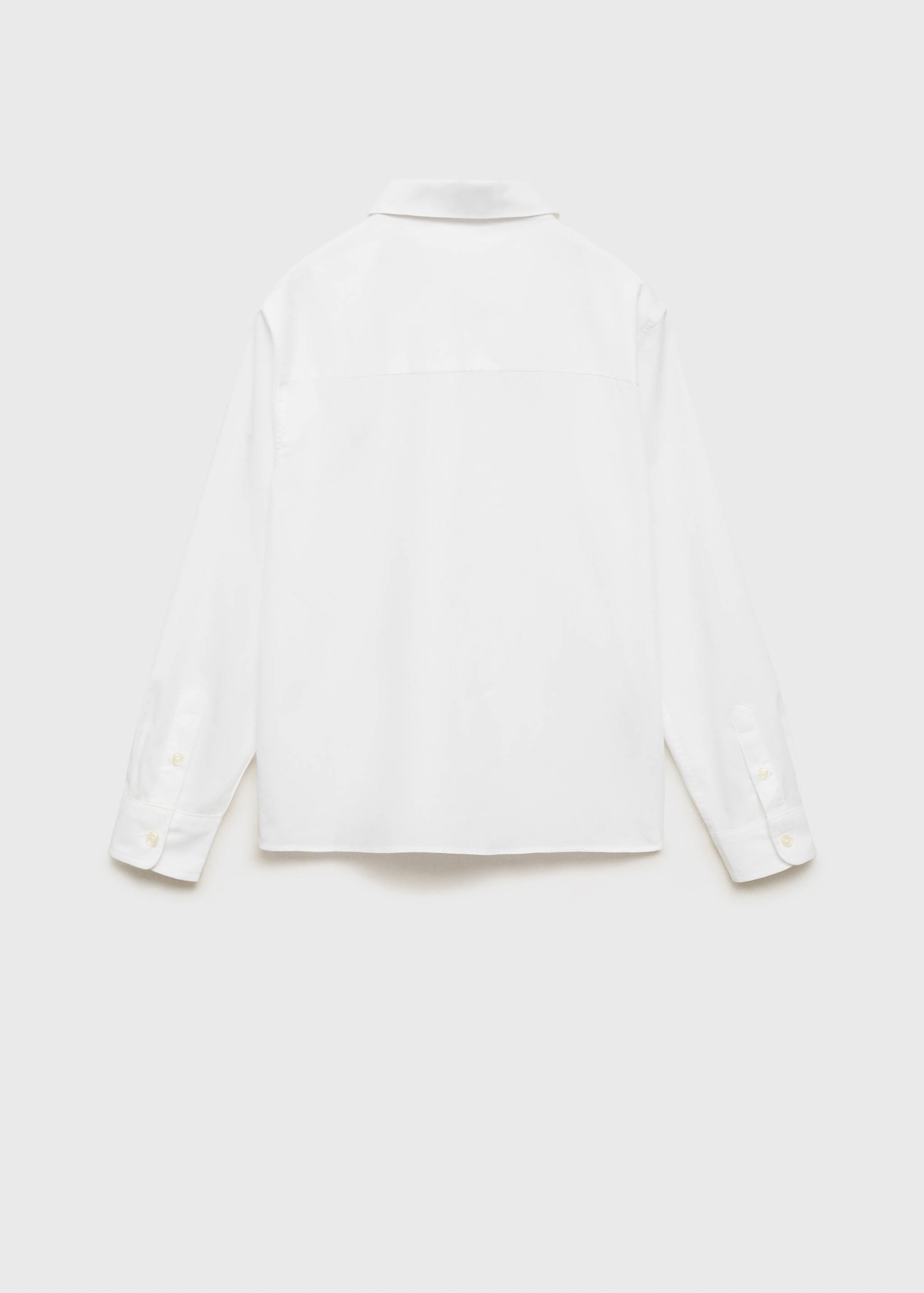 قميص قطني أكسفورد - الجهة الخلفية للمنتج